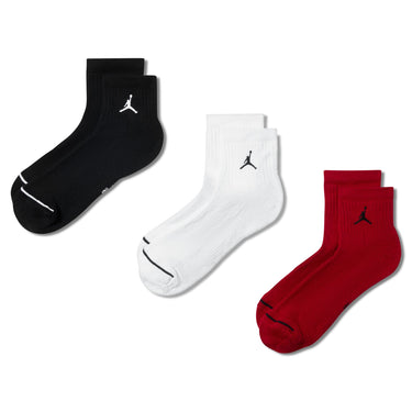 JORDAN EVERYDAY ANKLE SOCKS (3 PAIRS)