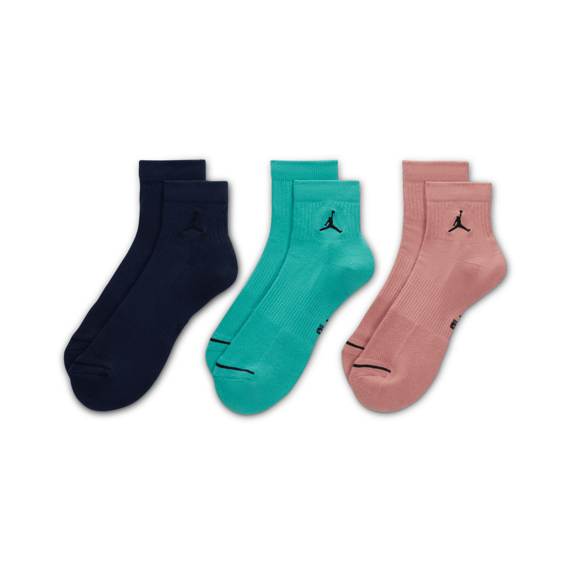 JORDAN EVERYDAY ANKLE SOCKS (3 PAIRS)