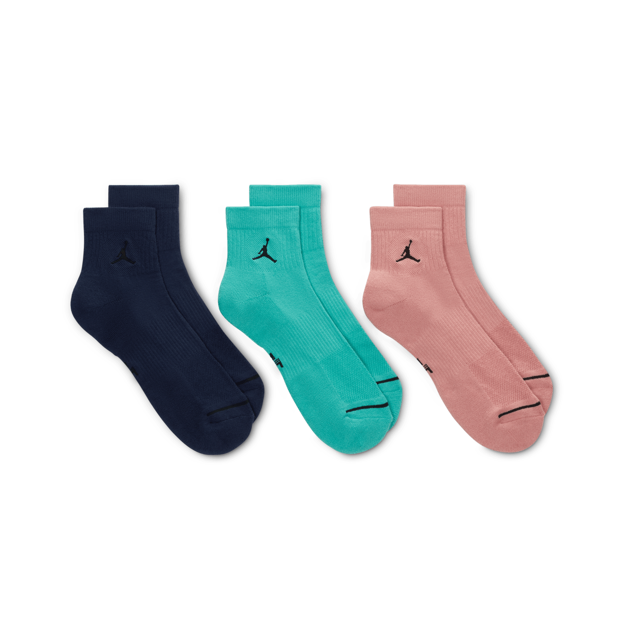 JORDAN EVERYDAY ANKLE SOCKS (3 PAIRS)