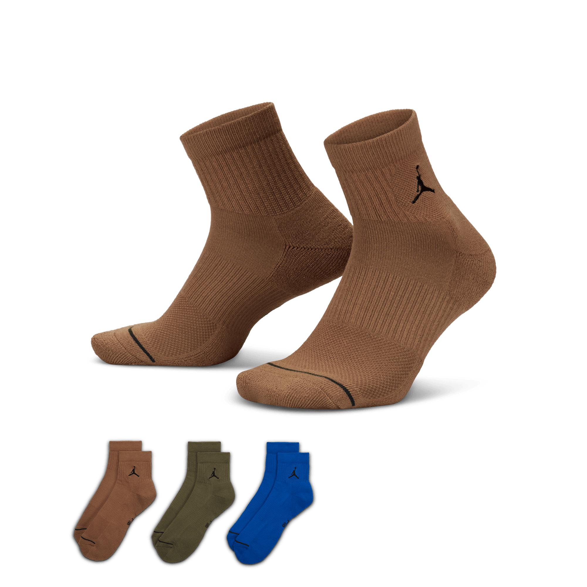 JORDAN EVERYDAY ANKLE SOCKS (3 PAIRS)