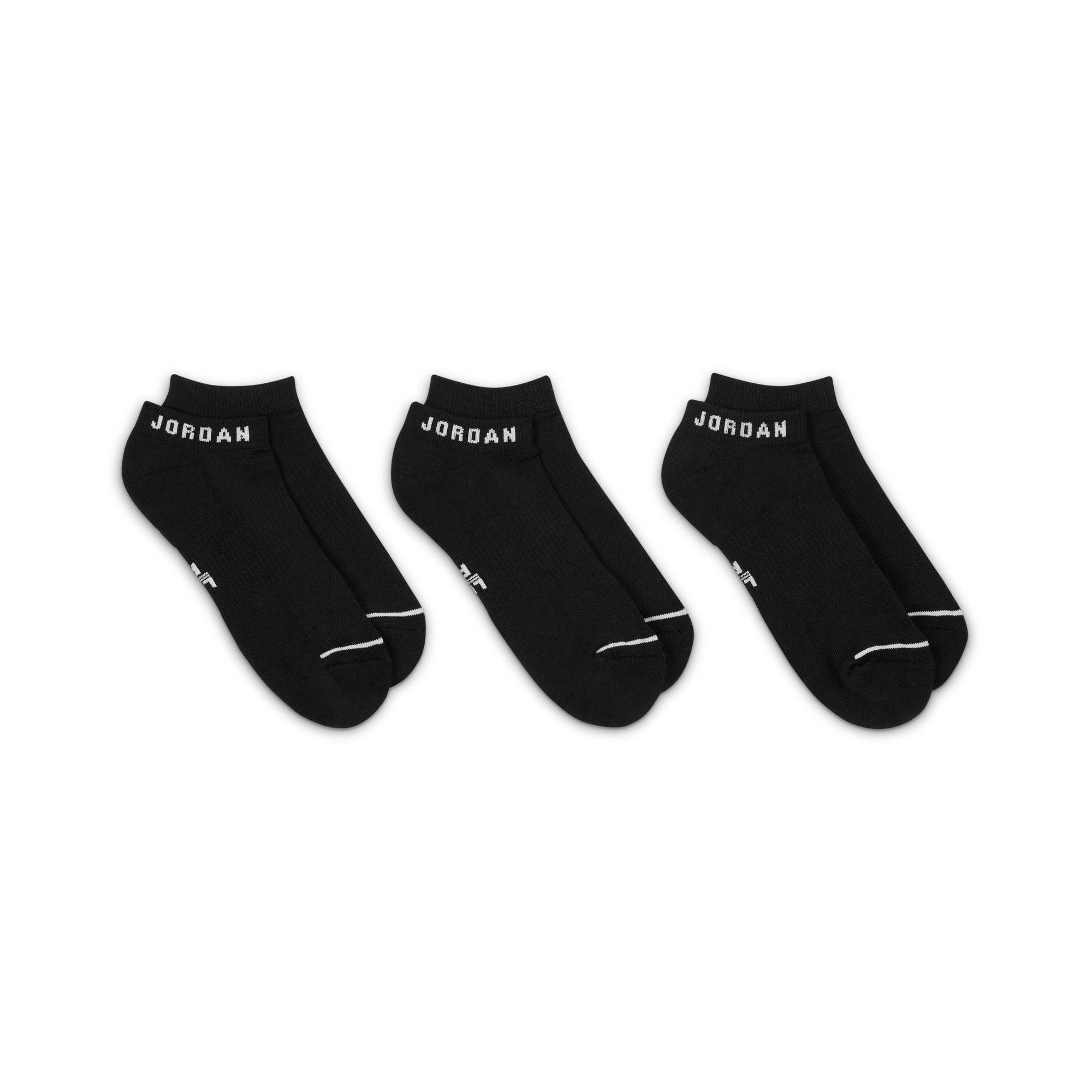 JORDAN EVERYDAY NO-SHOW  SOCKS (3 PAIRS)