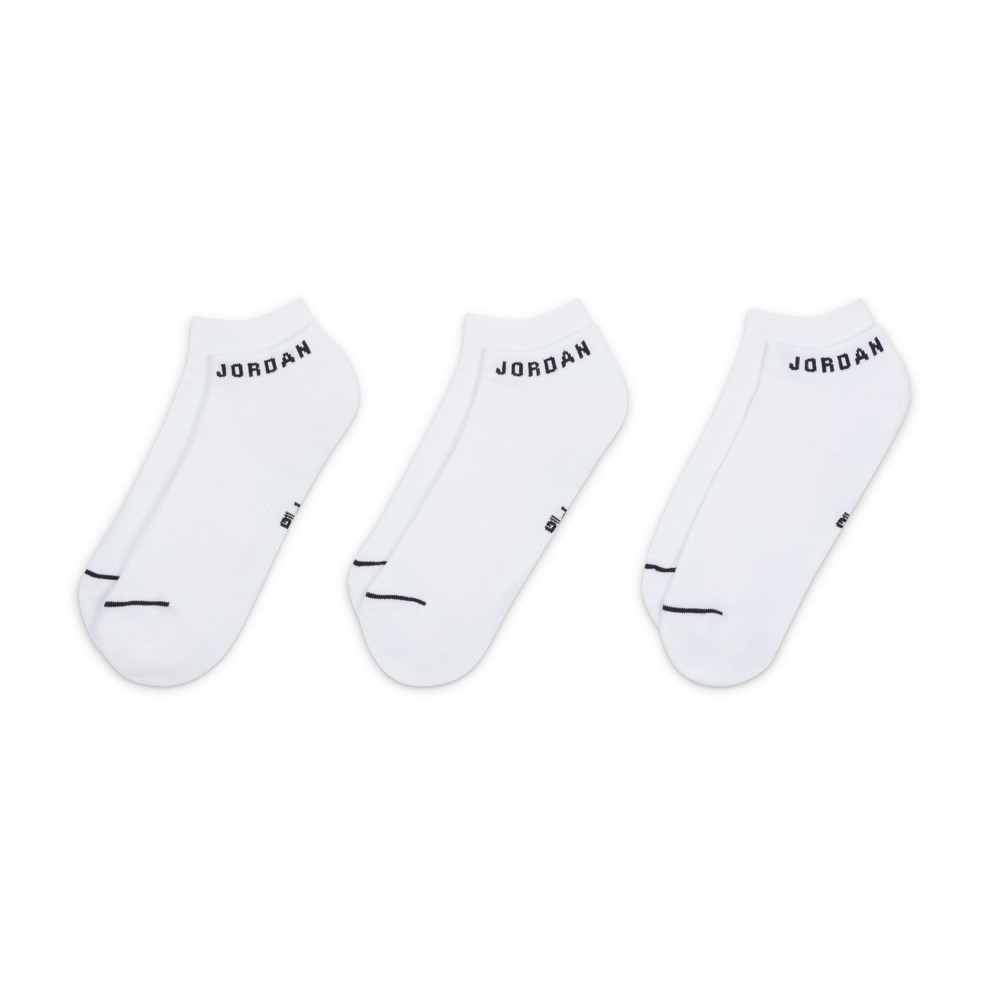 JORDAN EVERYDAY NO-SHOW SOCKS (3 PAIRS)