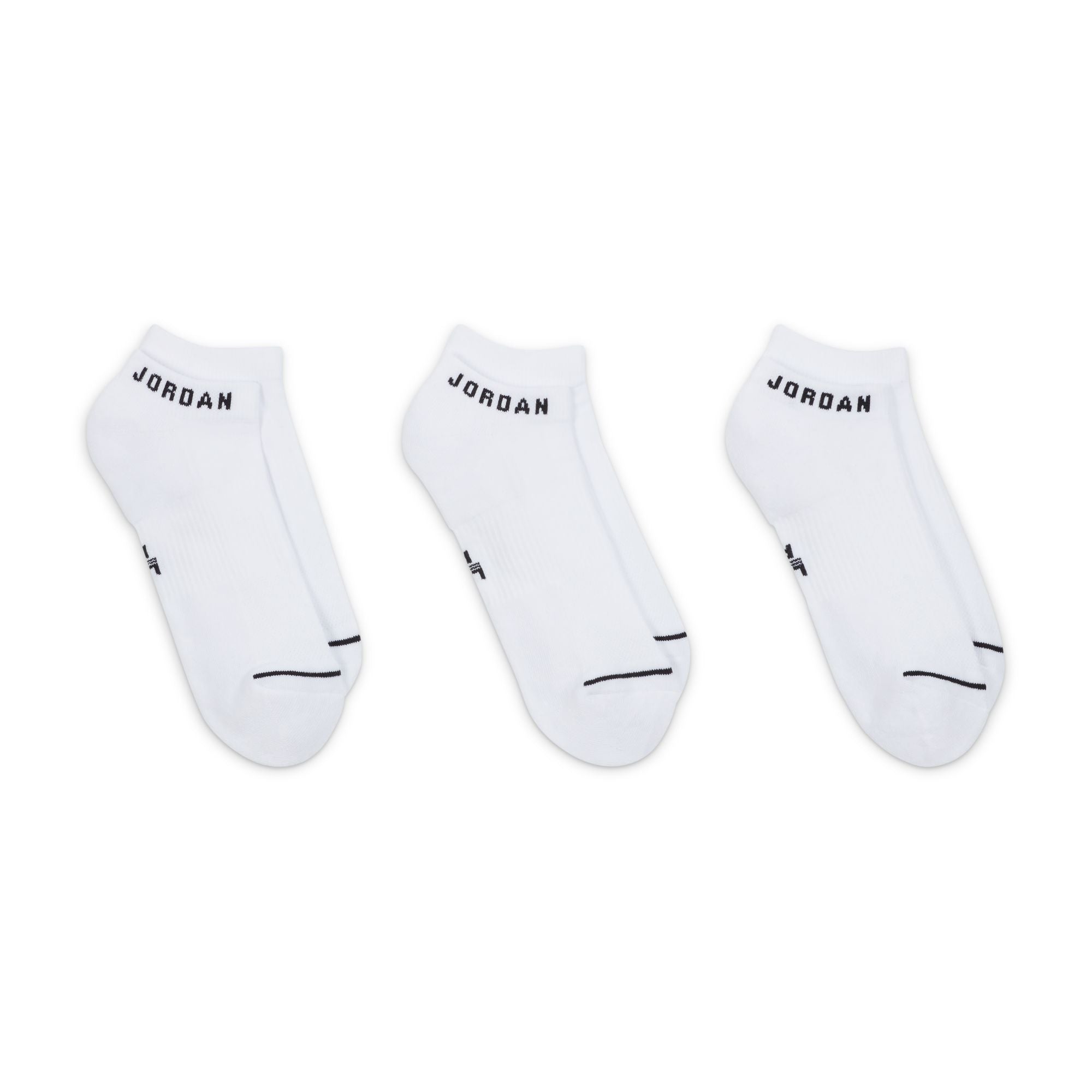 JORDAN EVERYDAY NO-SHOW SOCKS (3 PAIRS)