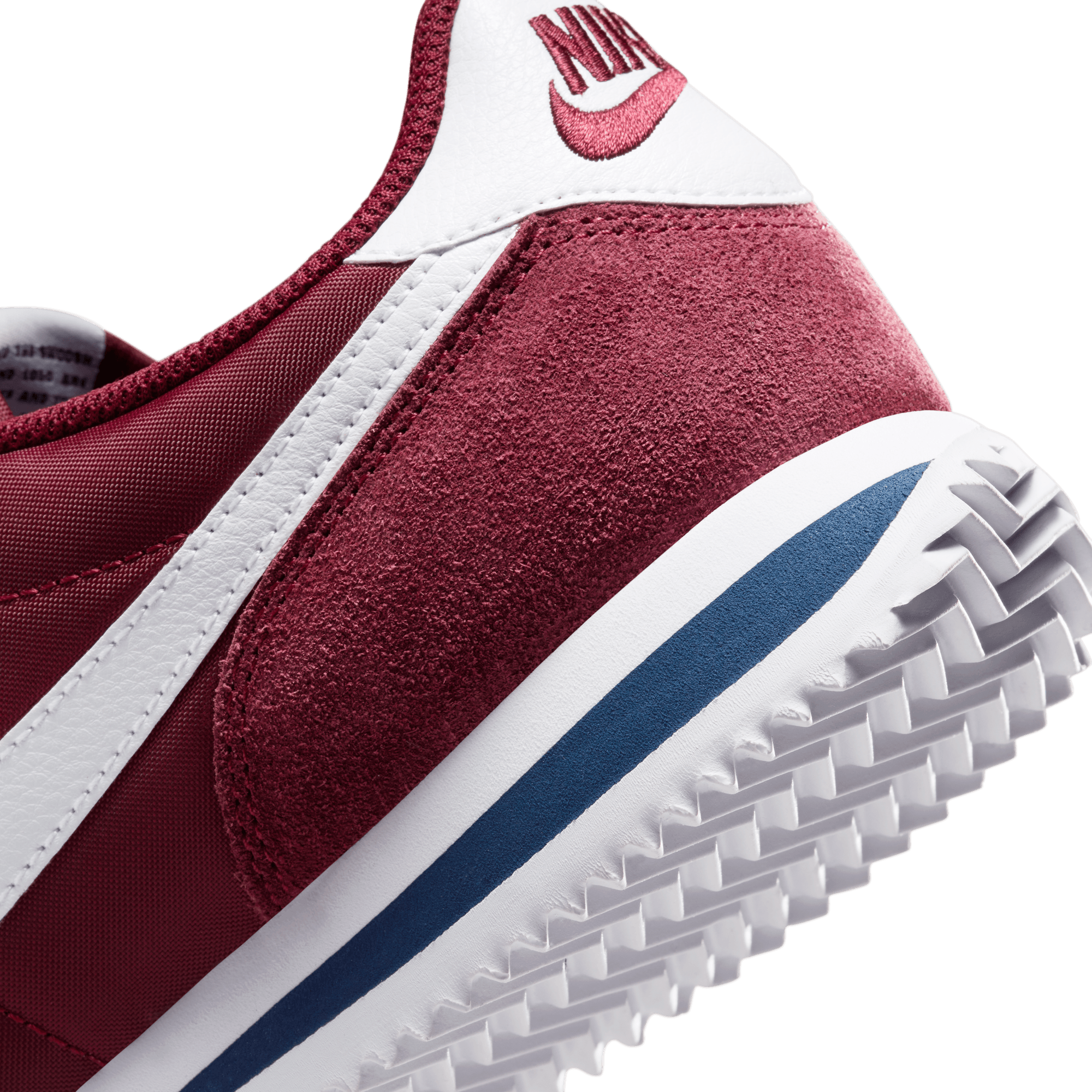 Nike cortez sales dark team red
