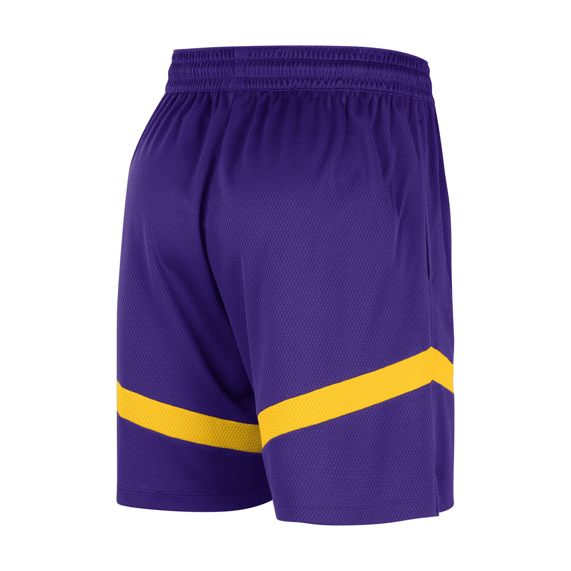 LOS ANGELES LAKERS ICON PRACTICE MEN S NIKE DRI FIT NBA SHORTS FIELD PURPLE AMARILLO AMARILLO Park Access