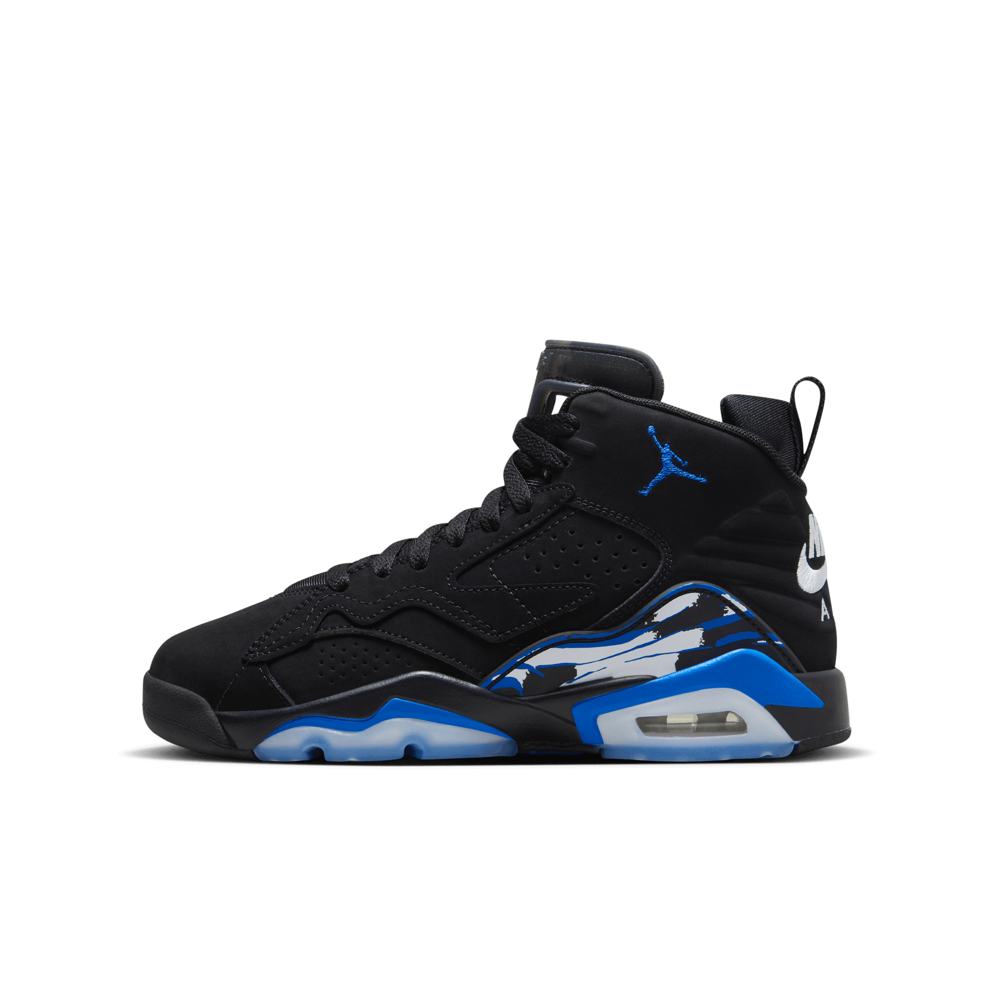 JUMPMAN MVP BIG KIDS' SHOES BLACK/GAME ROYAL-WHITE – Park Access