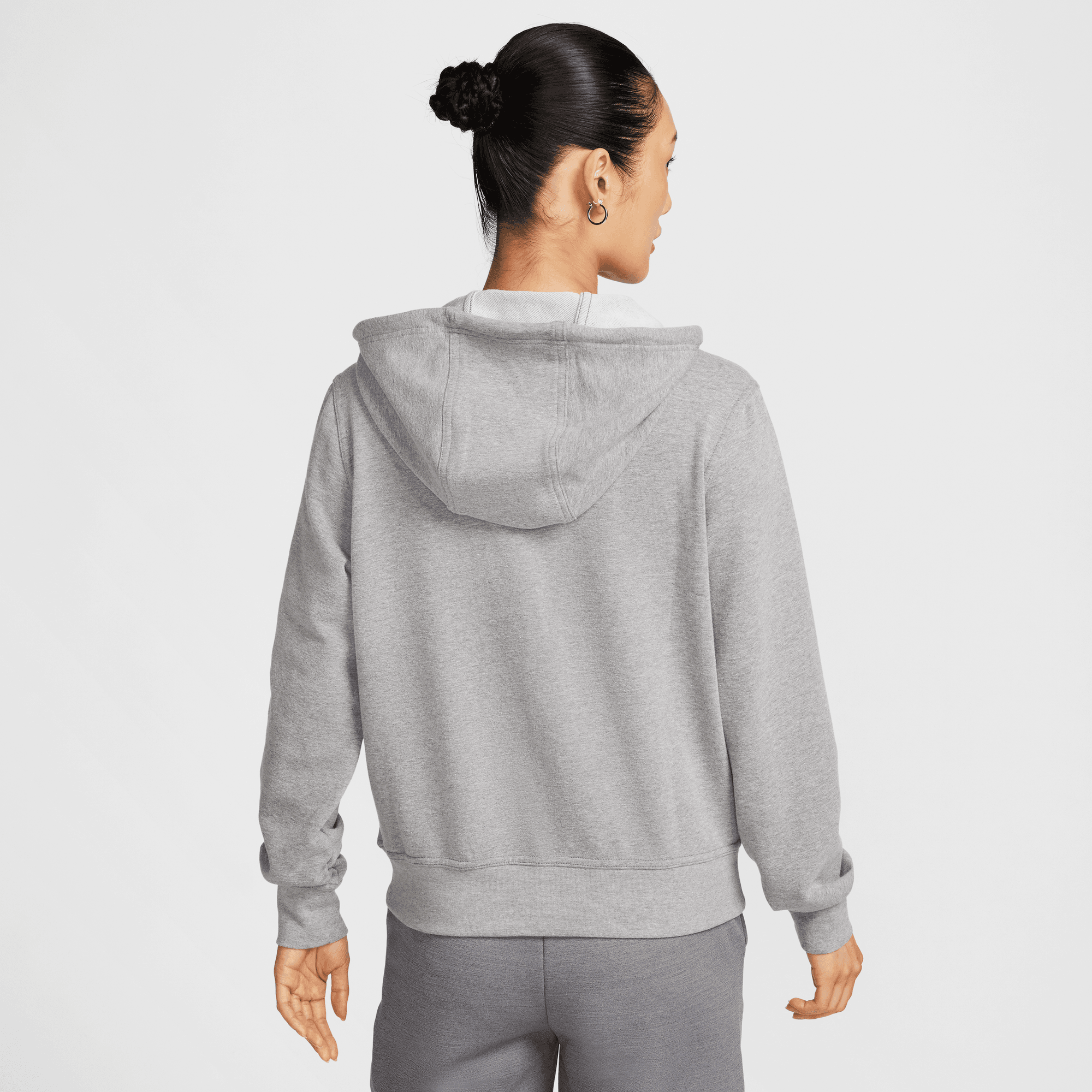 NIKE DRI-FIT ONE WOMEN'S FULL-ZIP FRENCH TERRY HOODIE