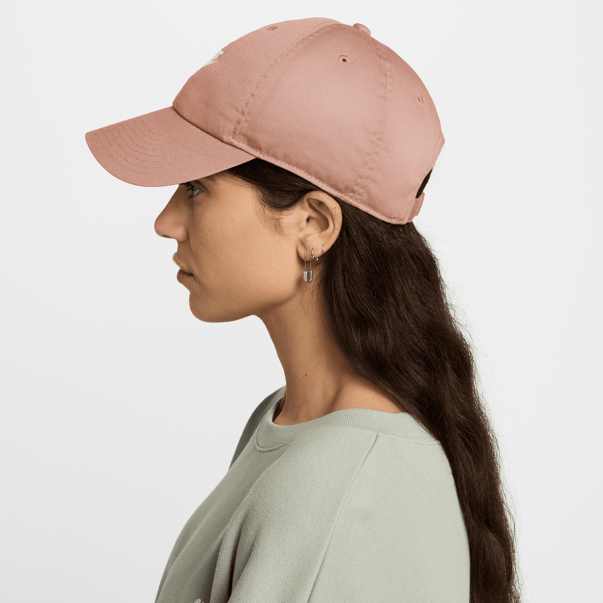 ■Nike■ Club Unstructured Futura Wash Cap Rose Gold White F Caps Nike Club Unstructured Futura Wash Cap Rose Gold/ White