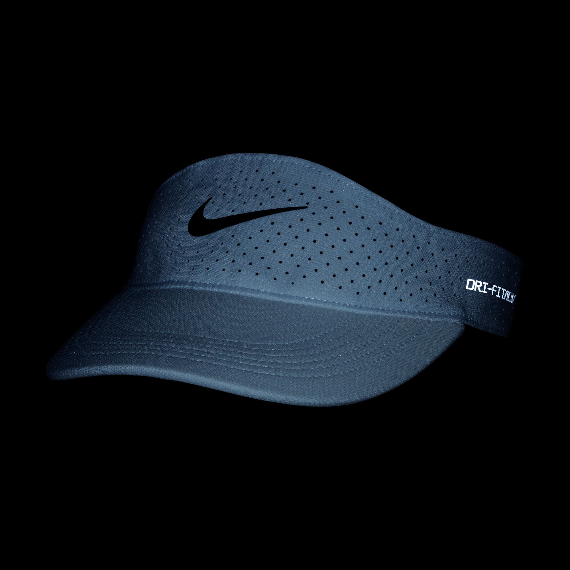 Nike Aerobill Featherlight Visor Tennis Visor - Light Peach/White