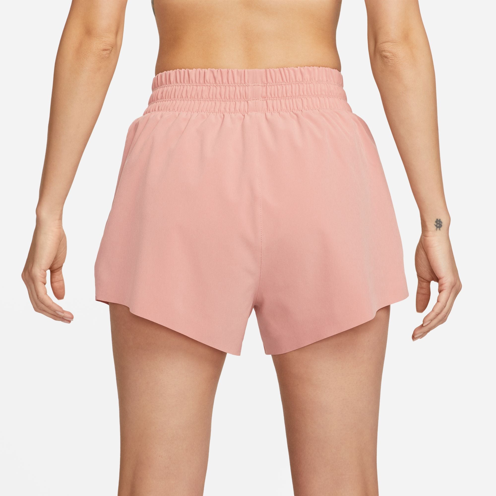 NIKE DRI-FIT RUNNING DIVISION WOMEN'S HIGH-WAISTED 3" BRIEF-LINED RUNNING SHORTS WITH POCKETS