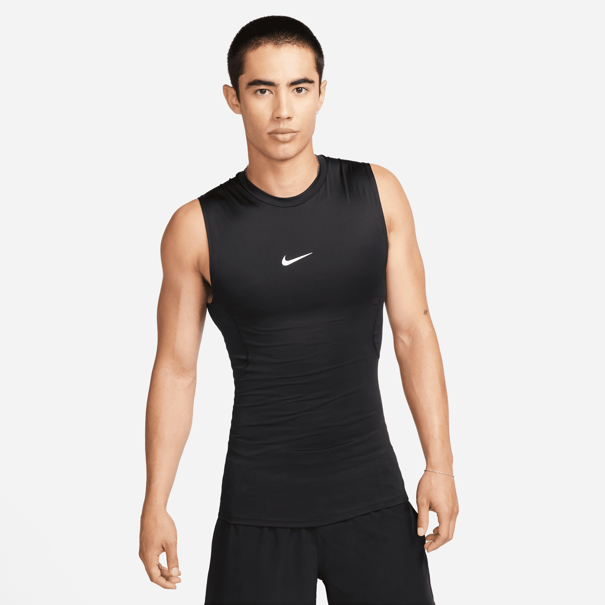 NIKE PRO MEN'S DRI-FIT TIGHT SLEEVELESS FITNESS TOP