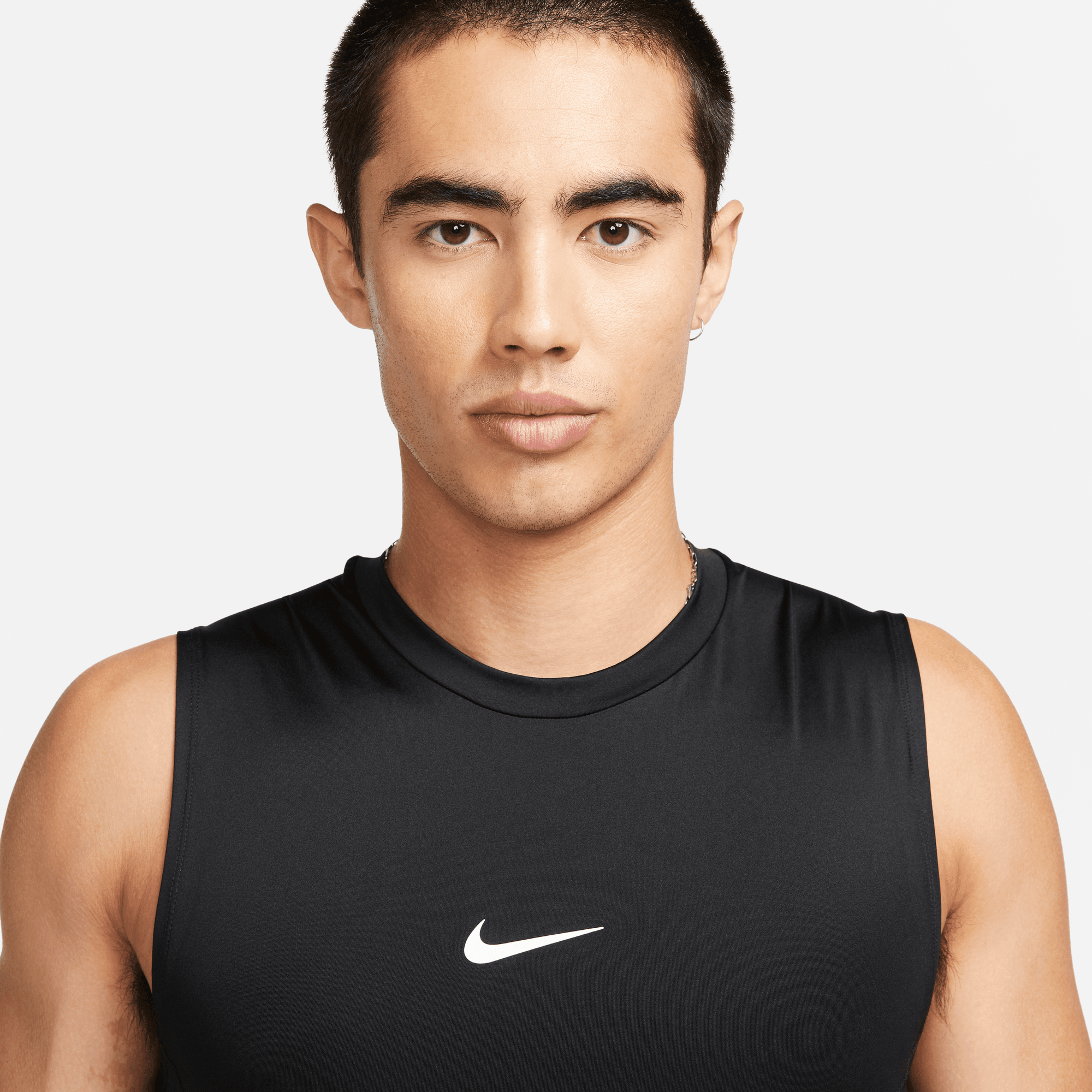 NIKE PRO MEN'S DRI-FIT TIGHT SLEEVELESS FITNESS TOP