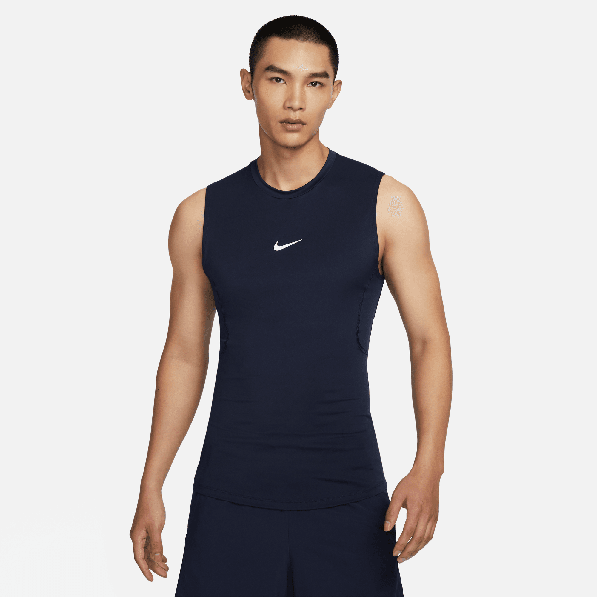 NIKE PRO MEN'S DRI-FIT TIGHT SLEEVELESS FITNESS TOP