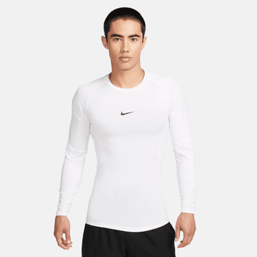 NIKE PRO MEN'S DRI-FIT TIGHT LONG-SLEEVE FITNESS TOP