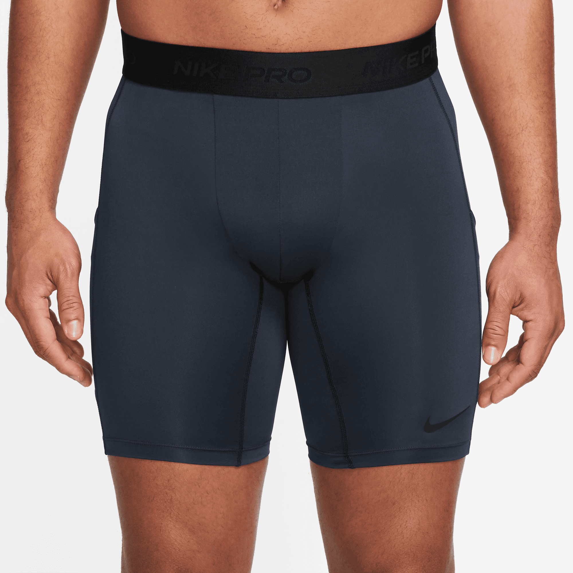 NIKE PRO MEN'S DRI-FIT FITNESS LONG SHORTS