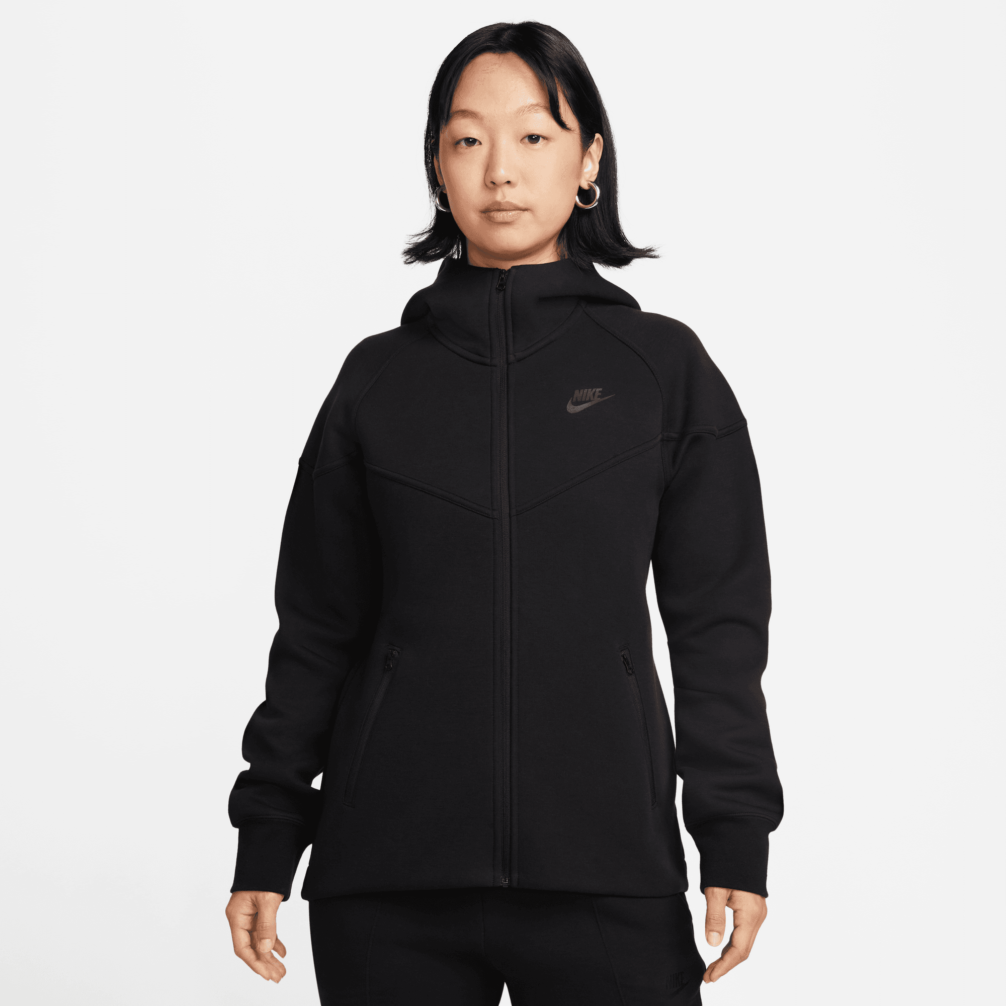 NIKE SPORTSWEAR TECH FLEECE WIND RUNNER WOMEN'S FULL-ZIP HOODIE