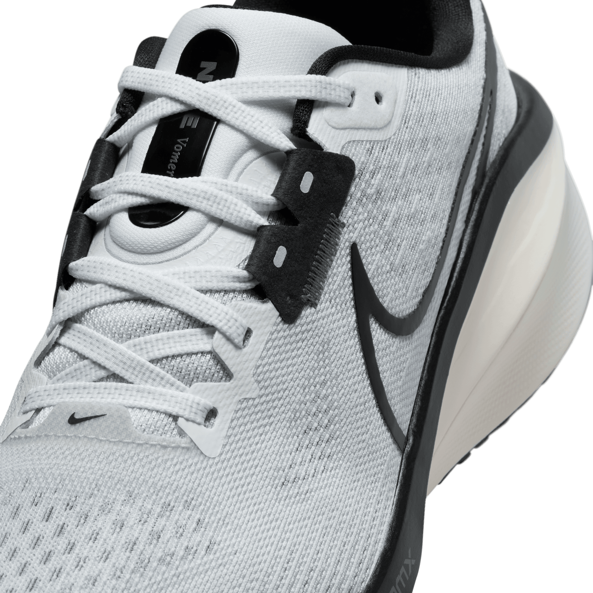 NIKE VOMERO 17 WOMEN'S ROAD RUNNING SHOES WHITE/BLACK-PURE PLATINUM ...