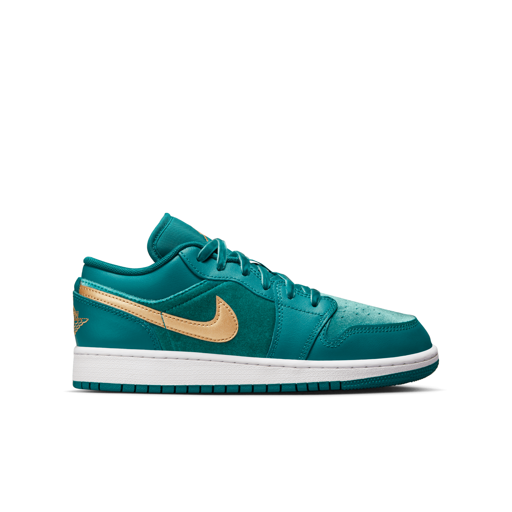 air-jordan-1-low-se-big-kids-shoes-geode-teal-metallic-gold-park-access