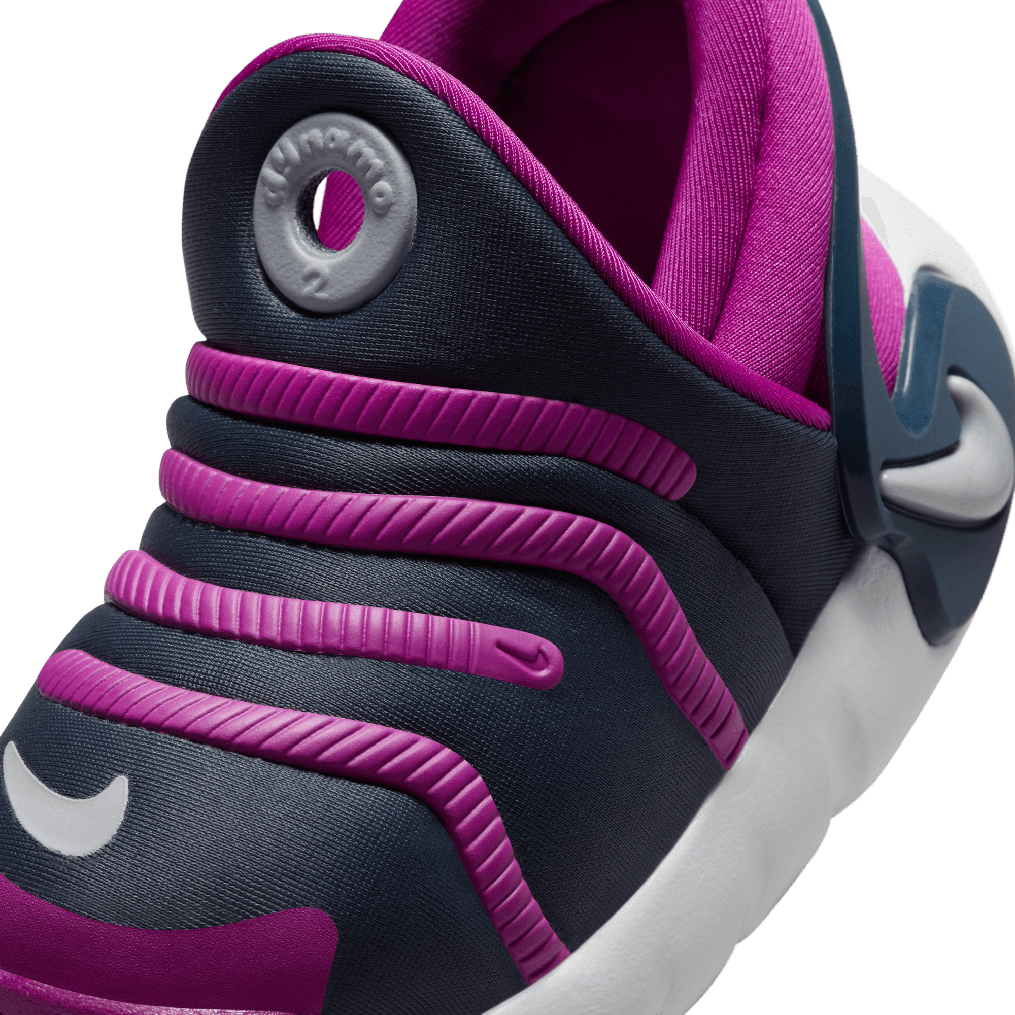 NIKE DYNAMO 2 EASYON BABY TODDLER SHOES HOT FUCHSIA CEMENT GREY THUNDER BLUE Park Access