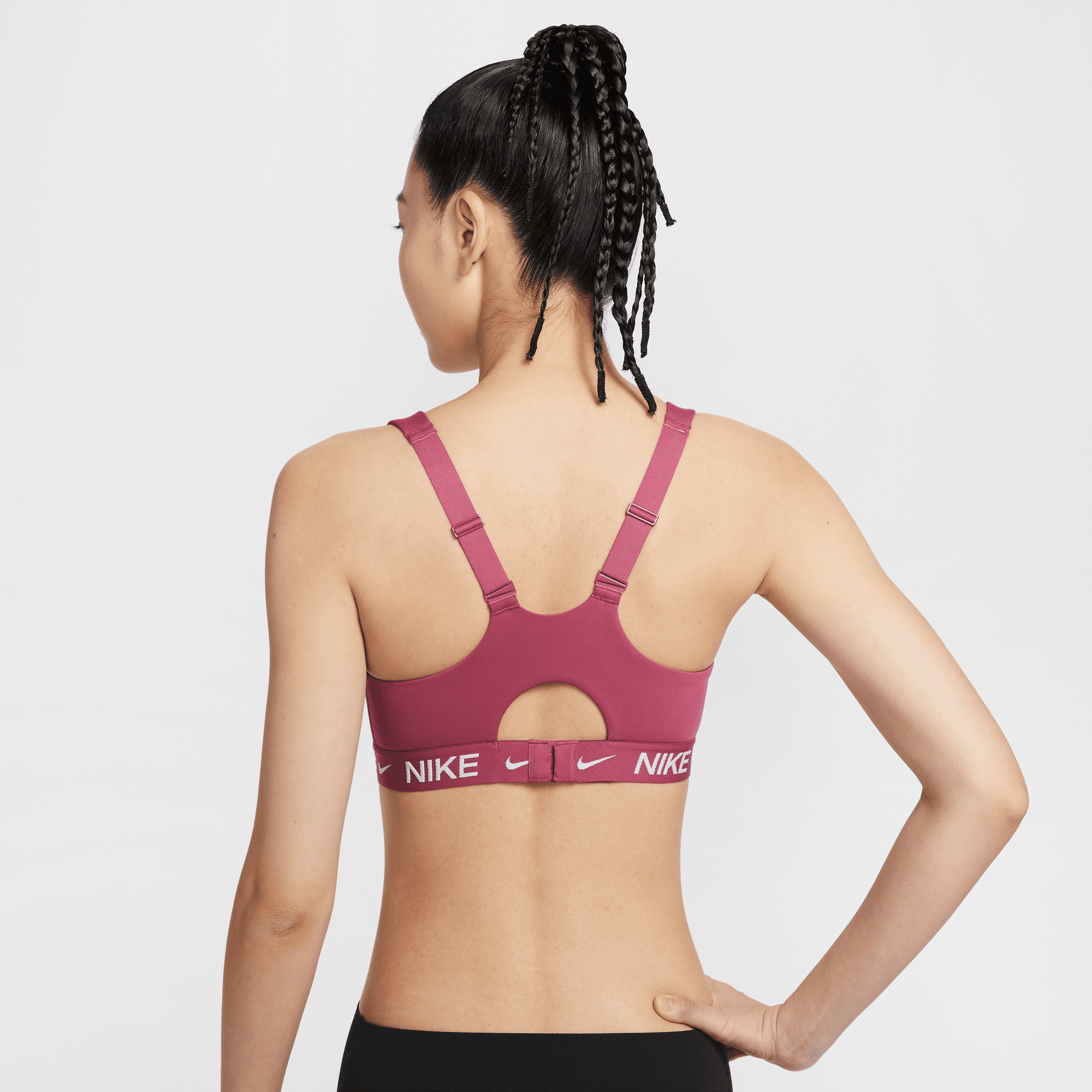 NIKE INDY HIGH SUPPORT WOMEN'S PADDED ADJUSTABLE SPORTS BRA