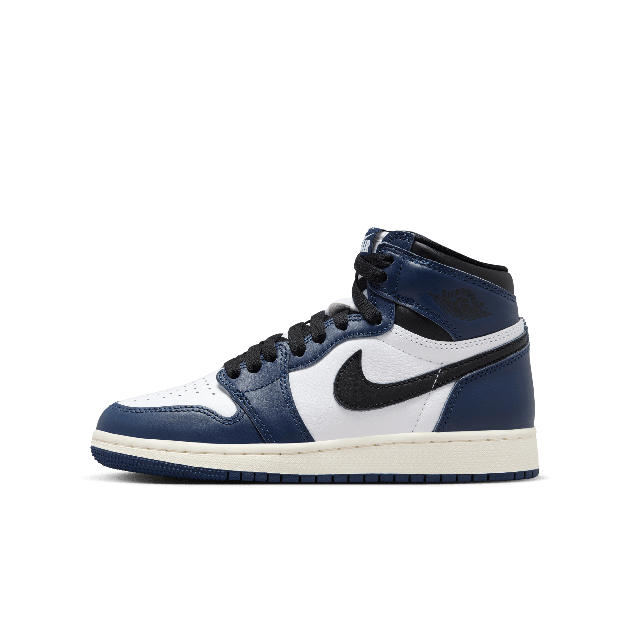 AIR JORDAN 1 HIGH OG "MIDNIGHT NAVY" BIG KIDS' SHOES