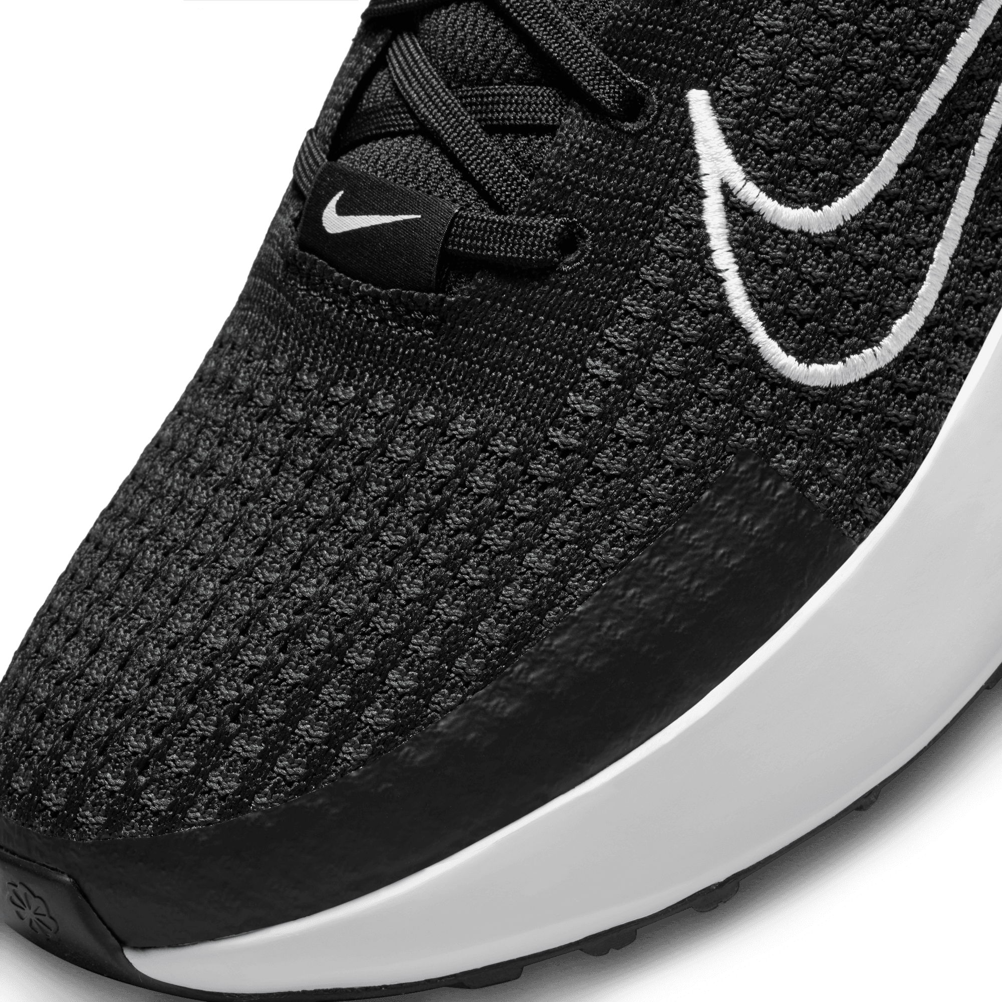 NIKE INTERACT RUN MEN'S ROAD RUNNING SHOES BLACK/WHITE-ANTHRACITE ...