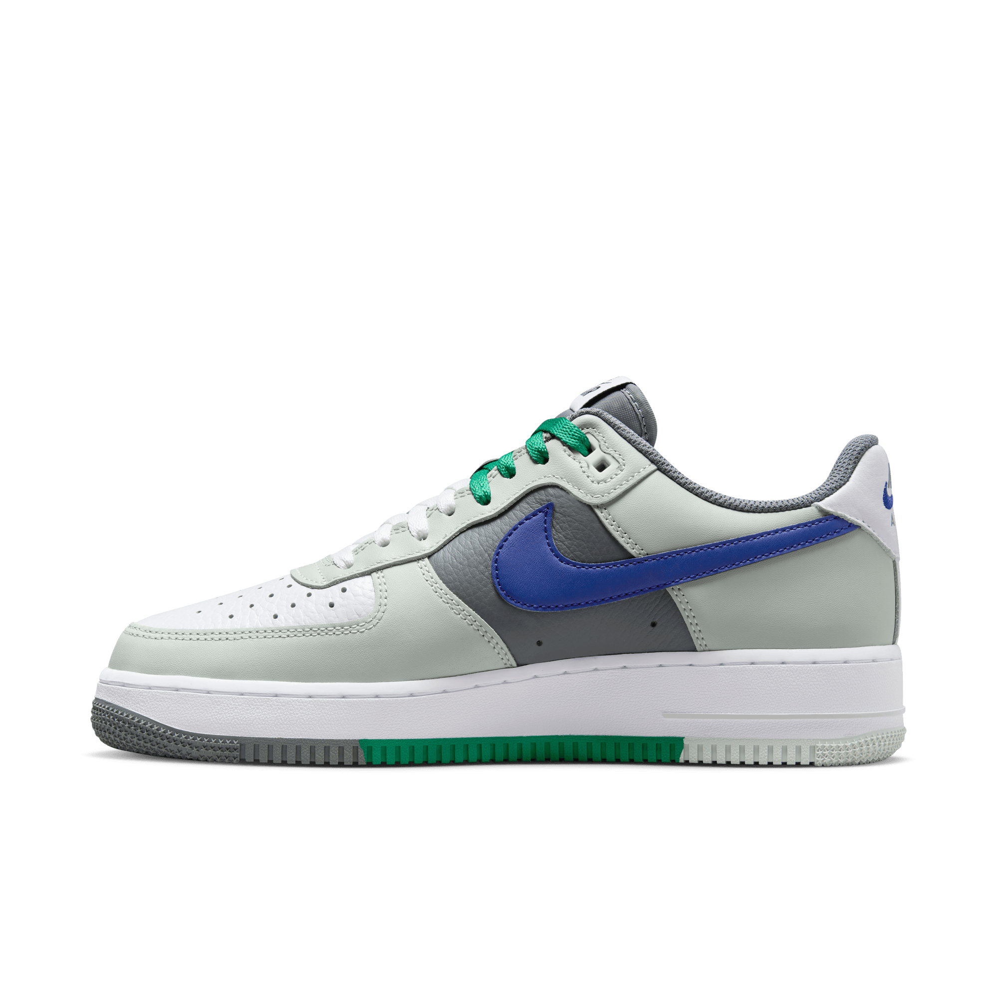 AIR FORCE 1 07 LV8 LIGHT SILVER DEEP ROYAL BLUE WHITE Park Access