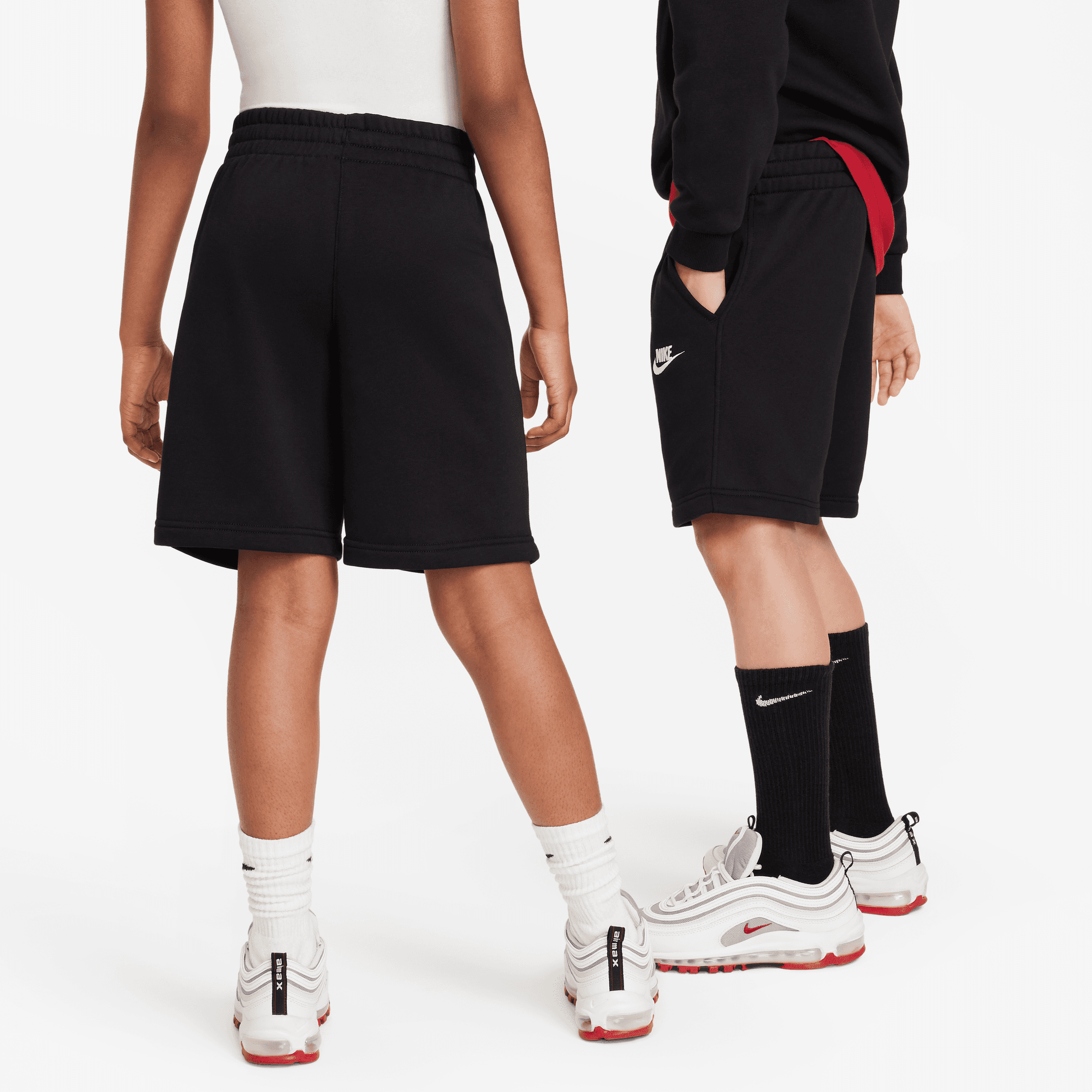 NIKE SPORTSWEAR CLUB FLEECE BIG KIDS' FRENCH TERRY SHORTS