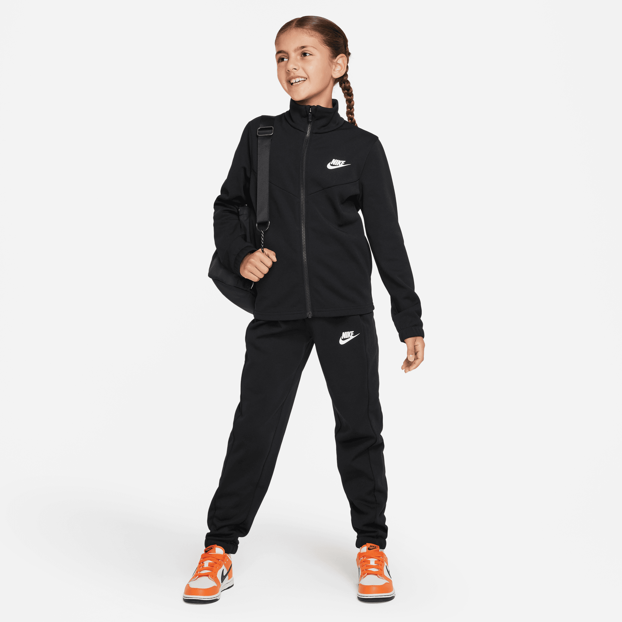 Kids nike top track suit