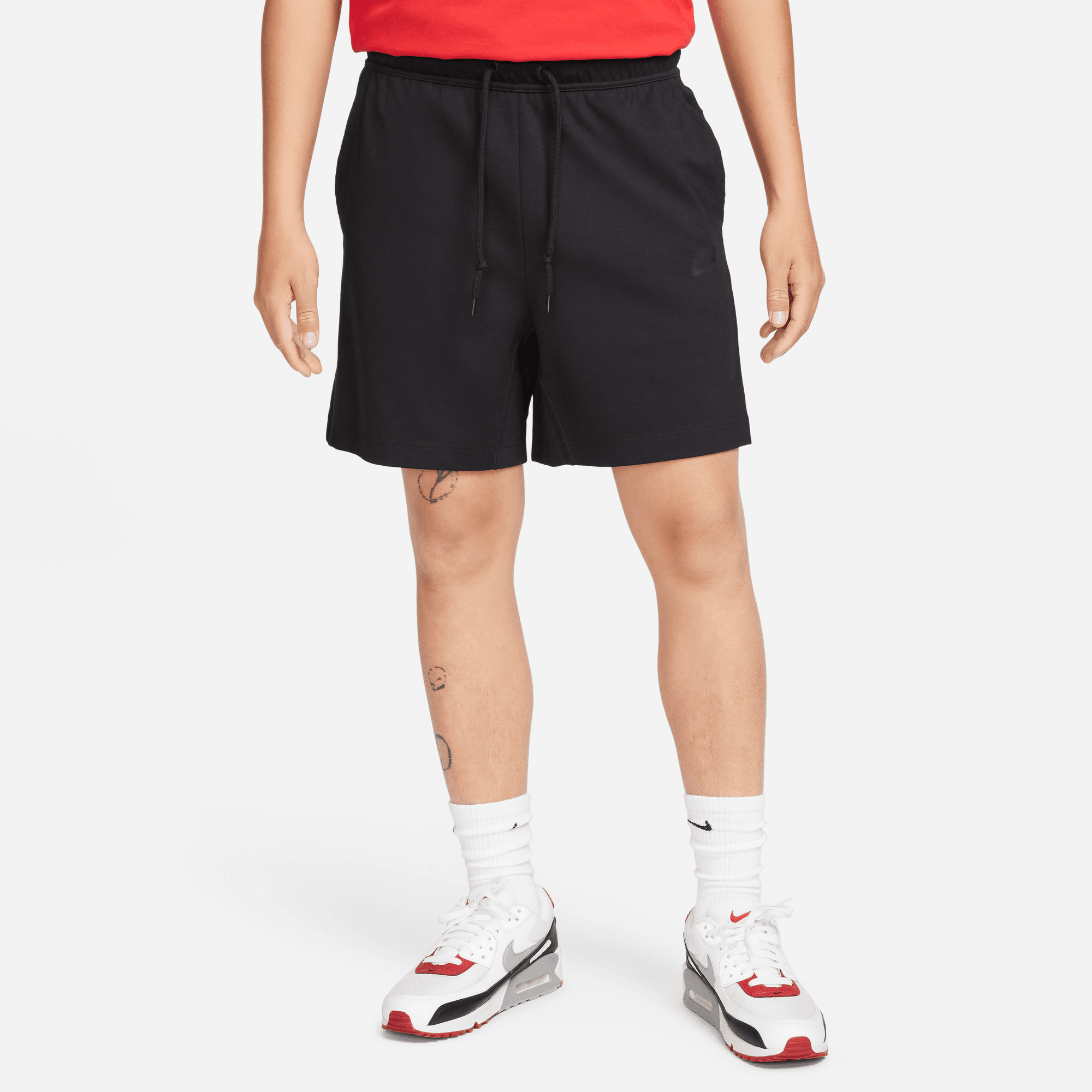 NIKE SPORTSWEAR TECH MEN'S LIGHTWEIGHT KNIT SHORTS