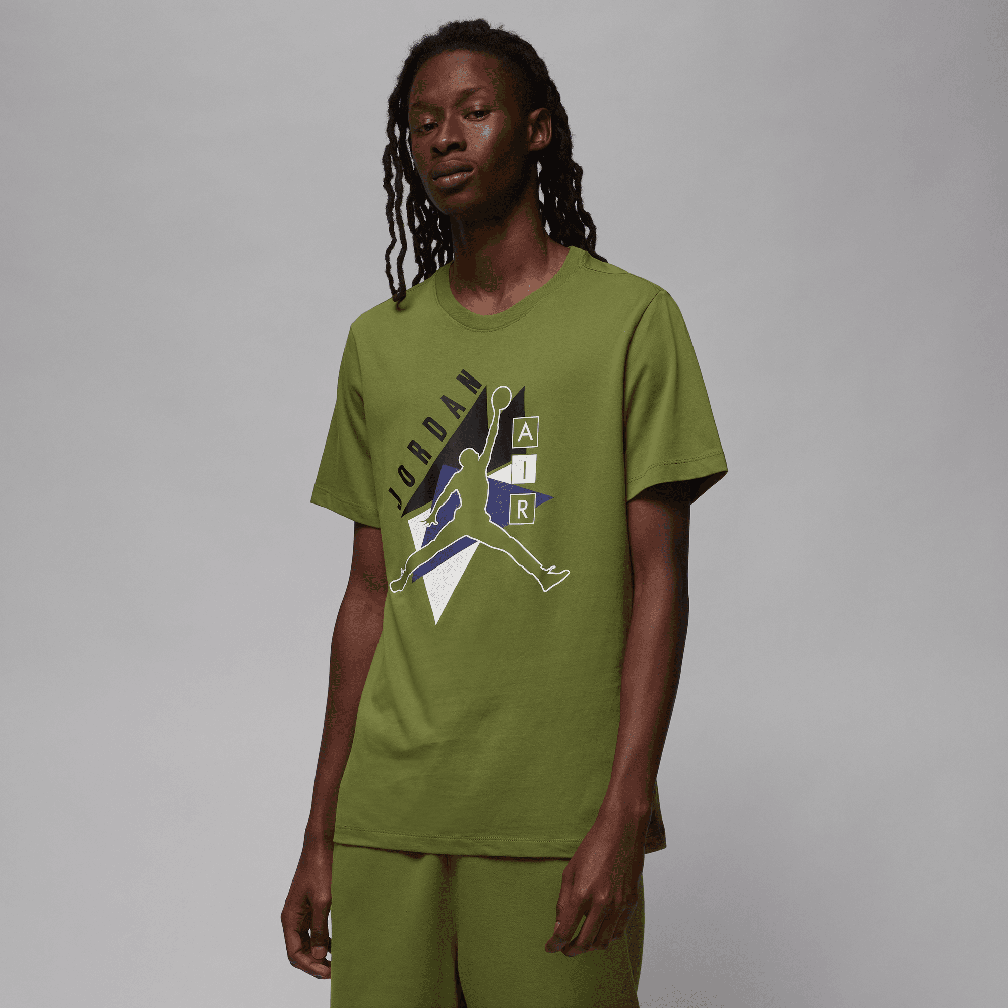 Green jordan t outlet shirt