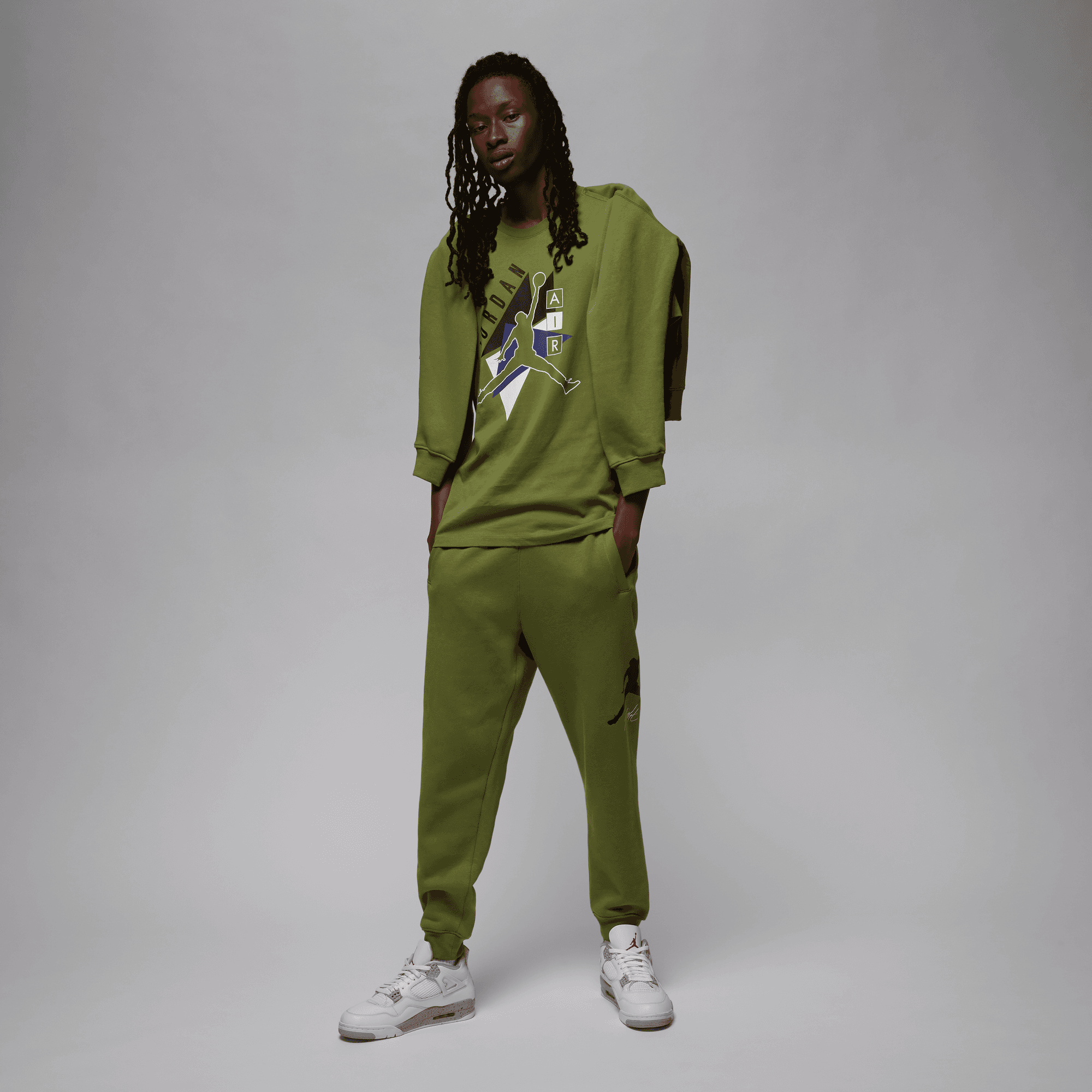 Jordan cheap brand tracksuit