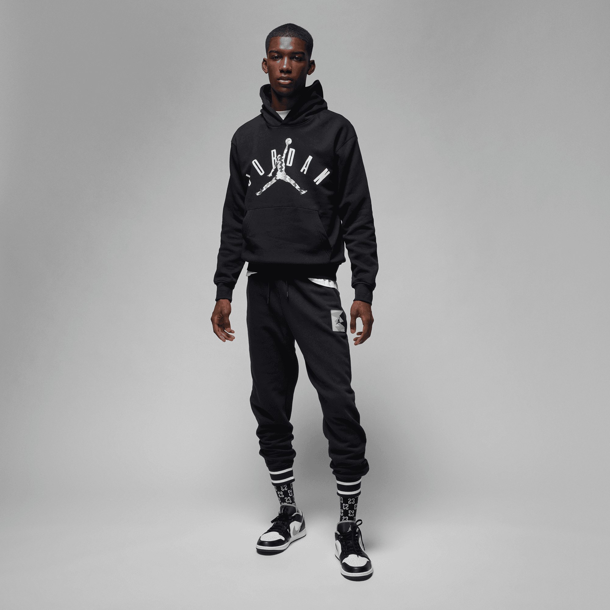 Jordan fleece online tape overhead hoodie