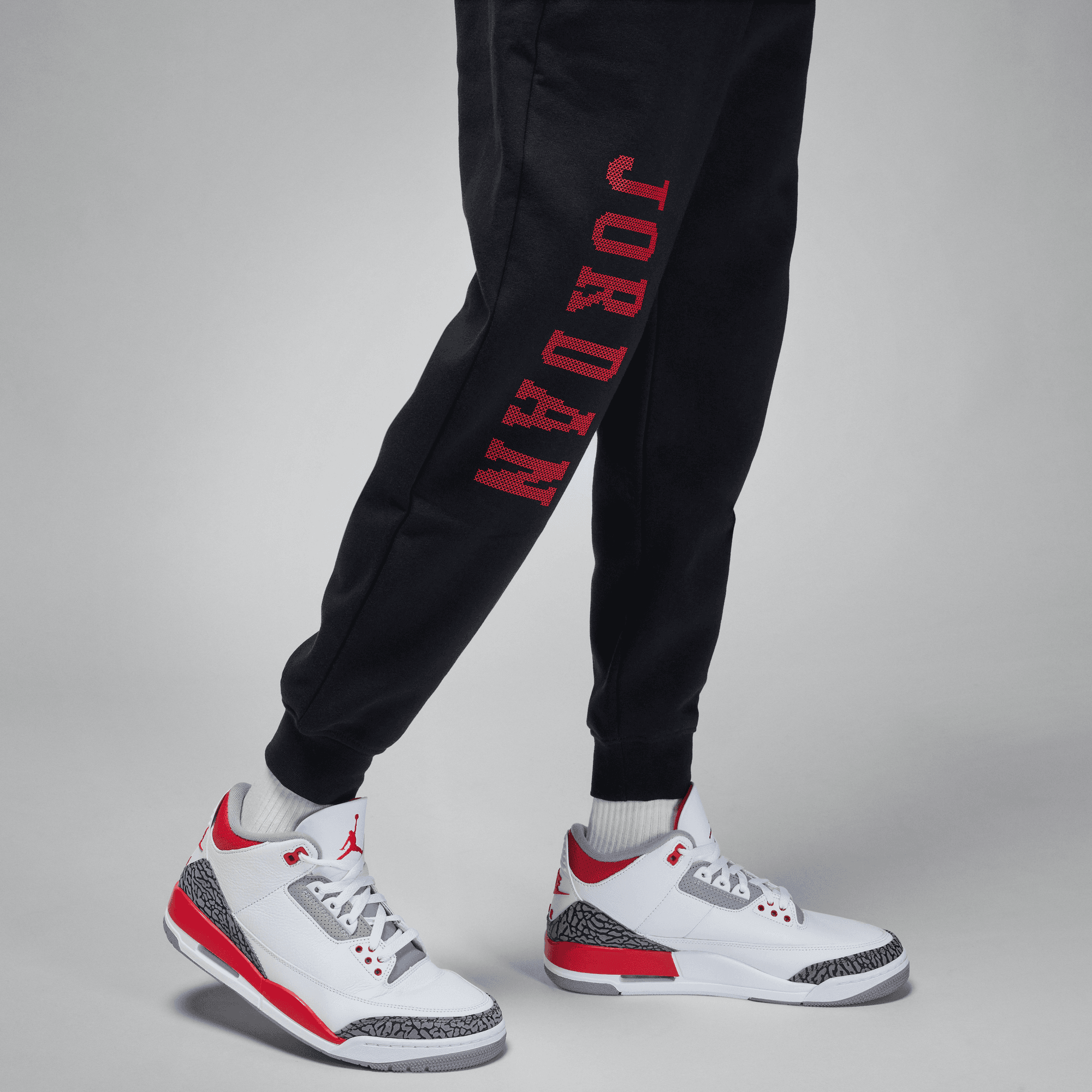 Red Jordan Essential Joggers