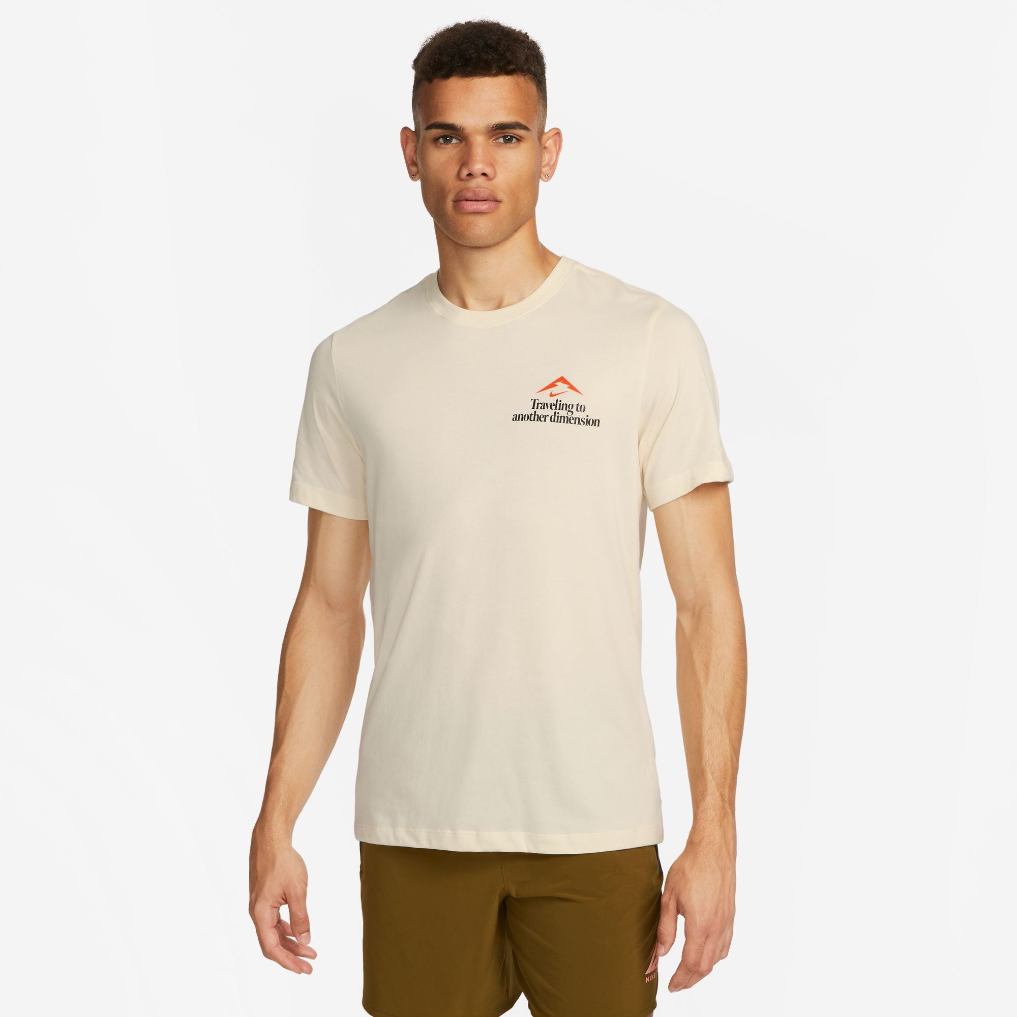 NIKE DRI-FIT MEN'S  RUNNING T-SHIRT