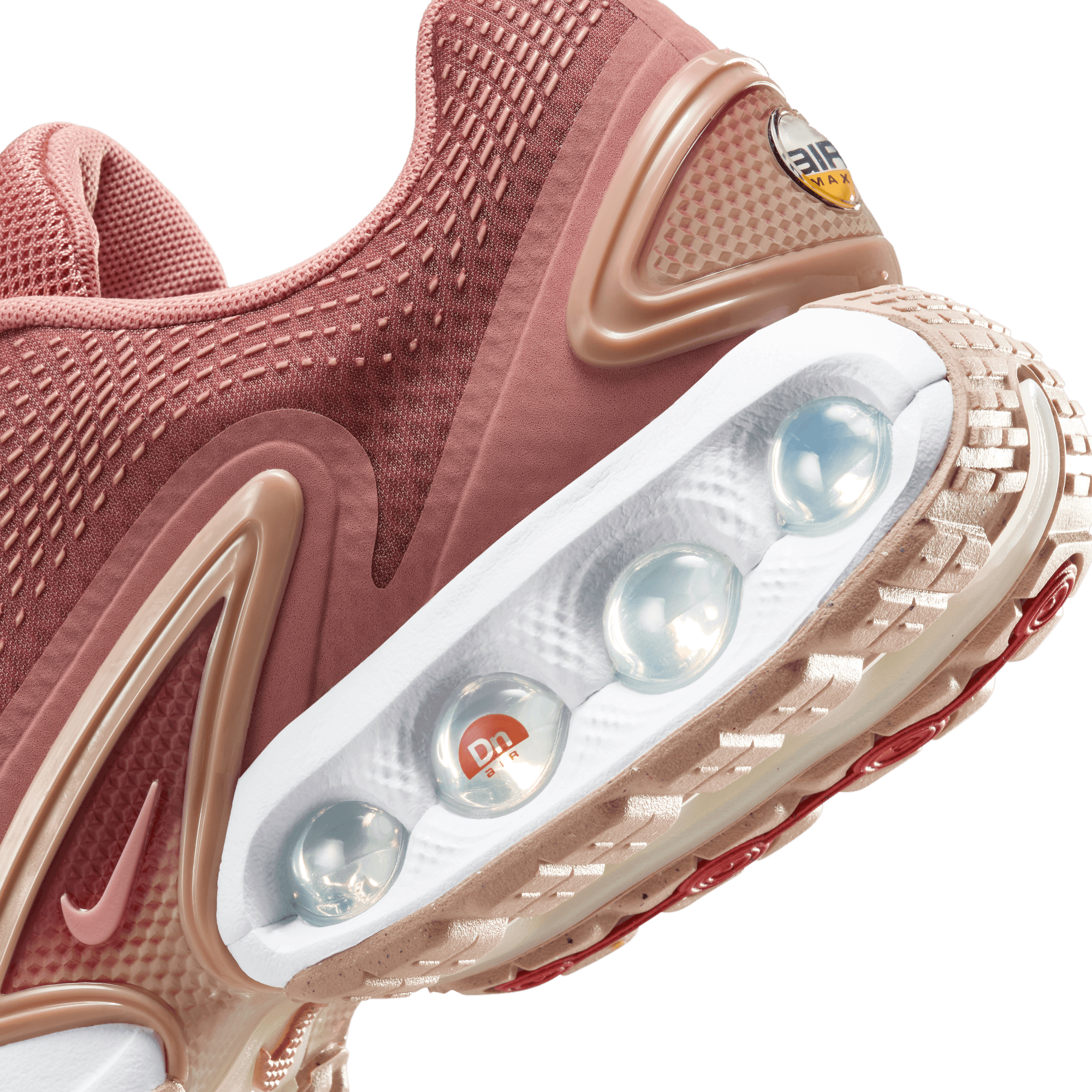 NIKE AIR MAX DN SHOES RED STARDUST CANYON RUST ROSE WHISPER Park Access