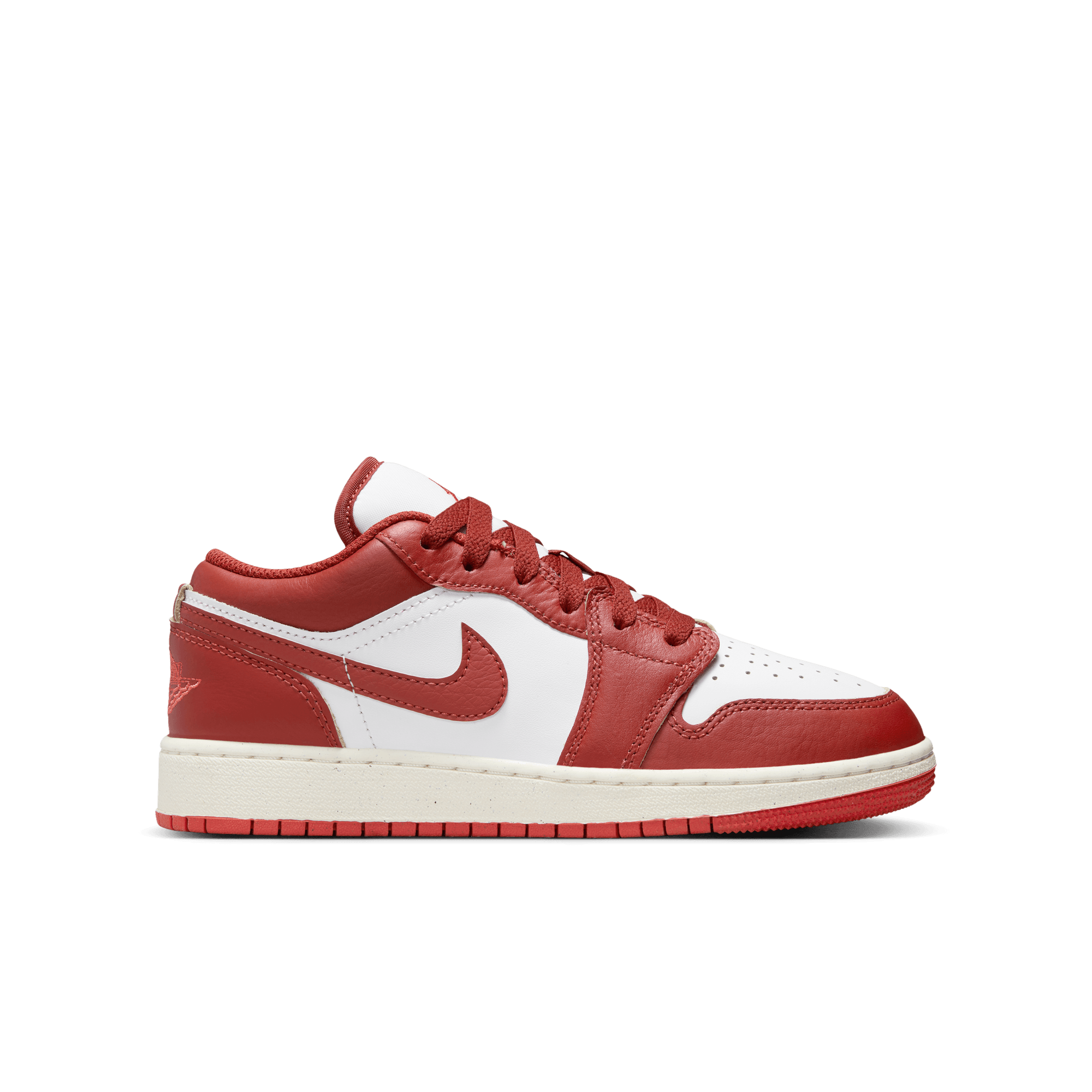 AIR JORDAN 1 LOW SE GS WHITE DUNE RED LOBSTER SAIL Park Access