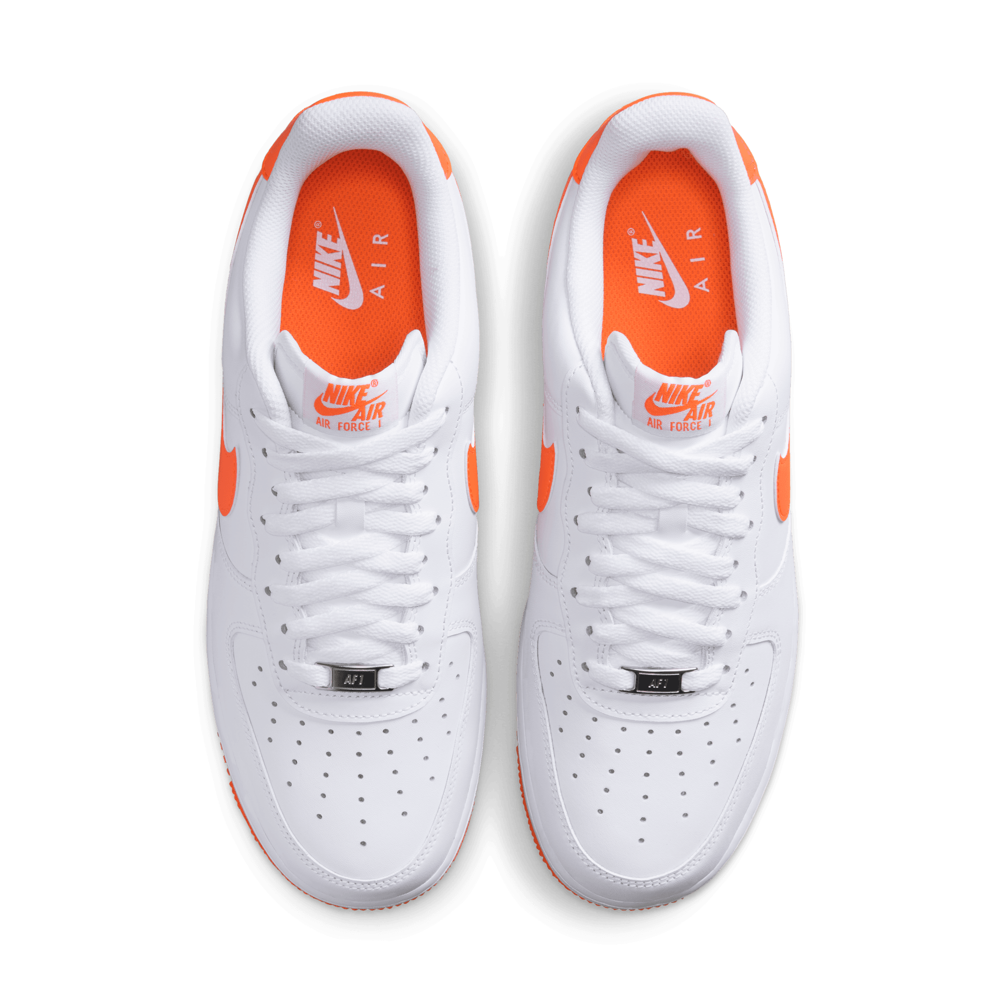 NIKE AIR FORCE 1 07 MEN S SHOES WHITE SAFETY ORANGE WHITE Park Access