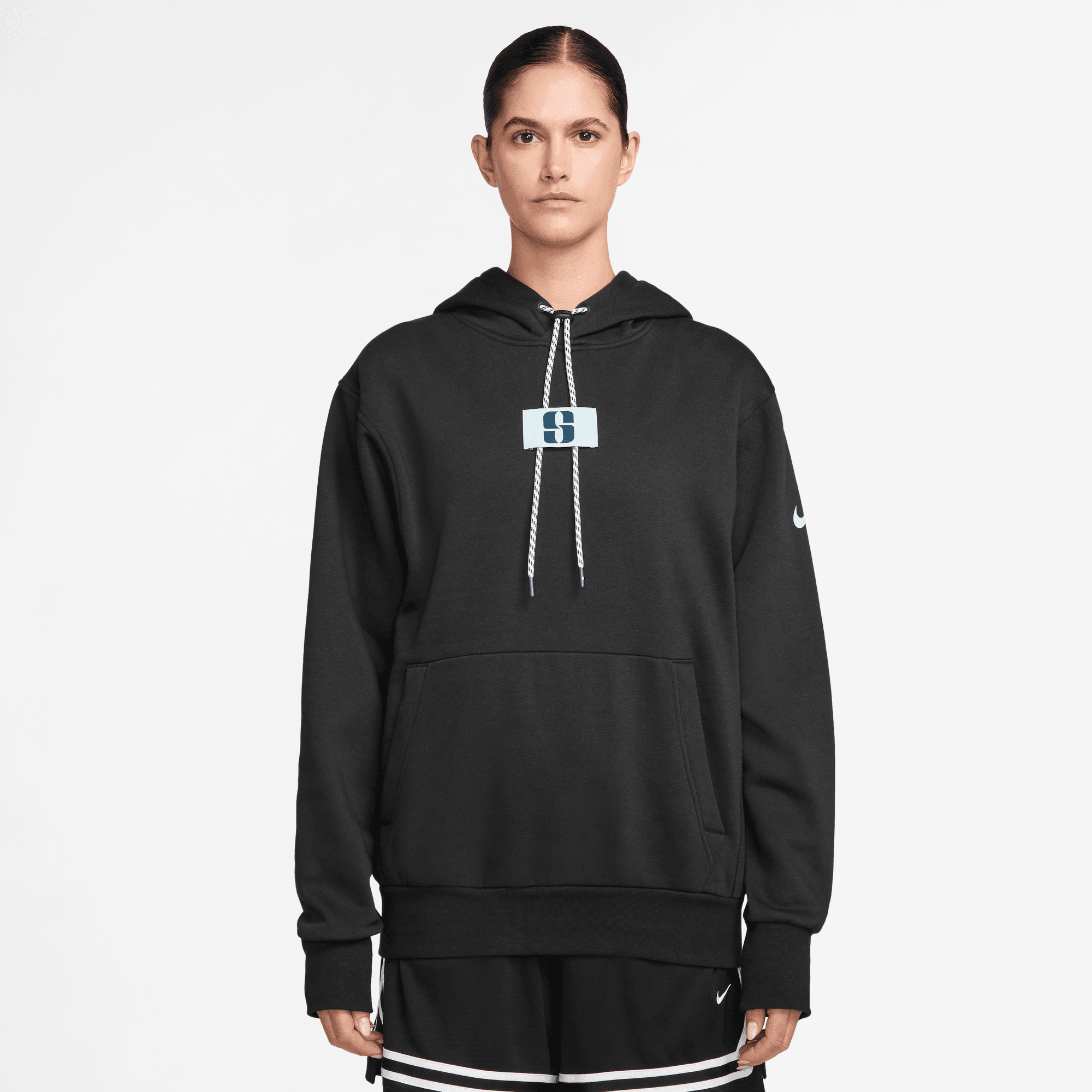 SABRINA FLEECE BASKETBALL HOODIE