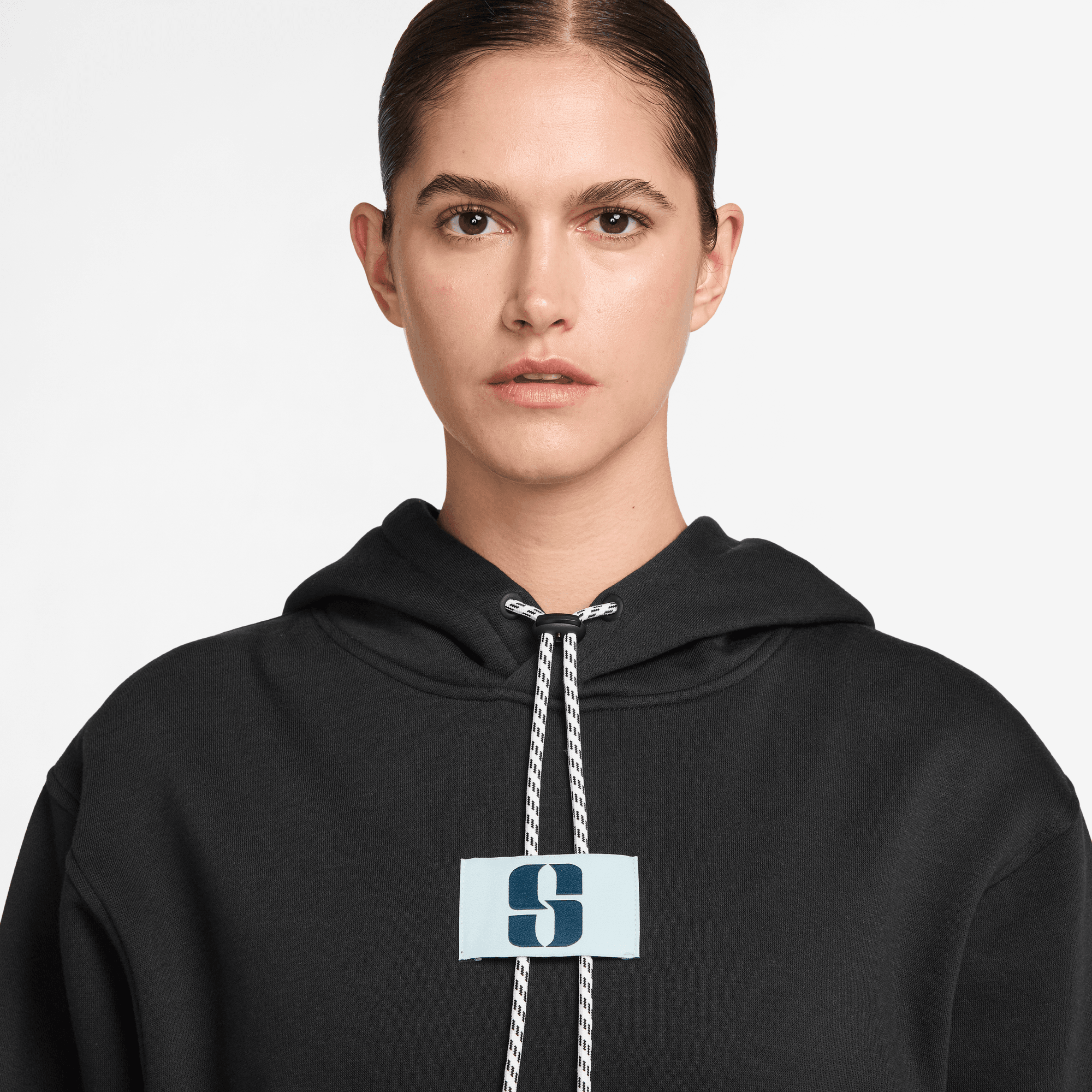 SABRINA FLEECE BASKETBALL HOODIE
