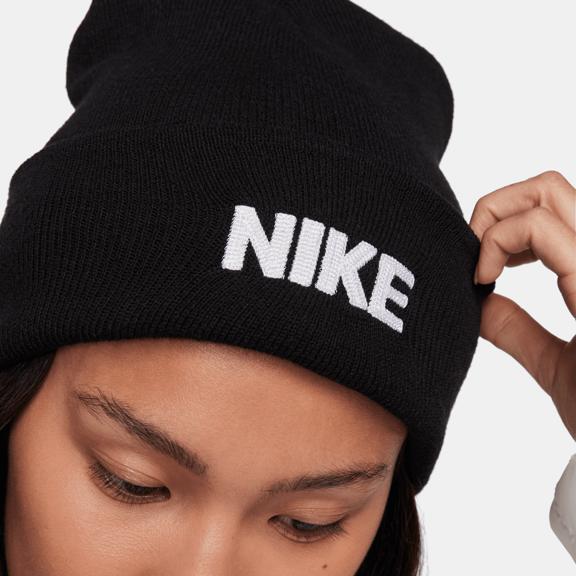 Black 2024 beanie nike