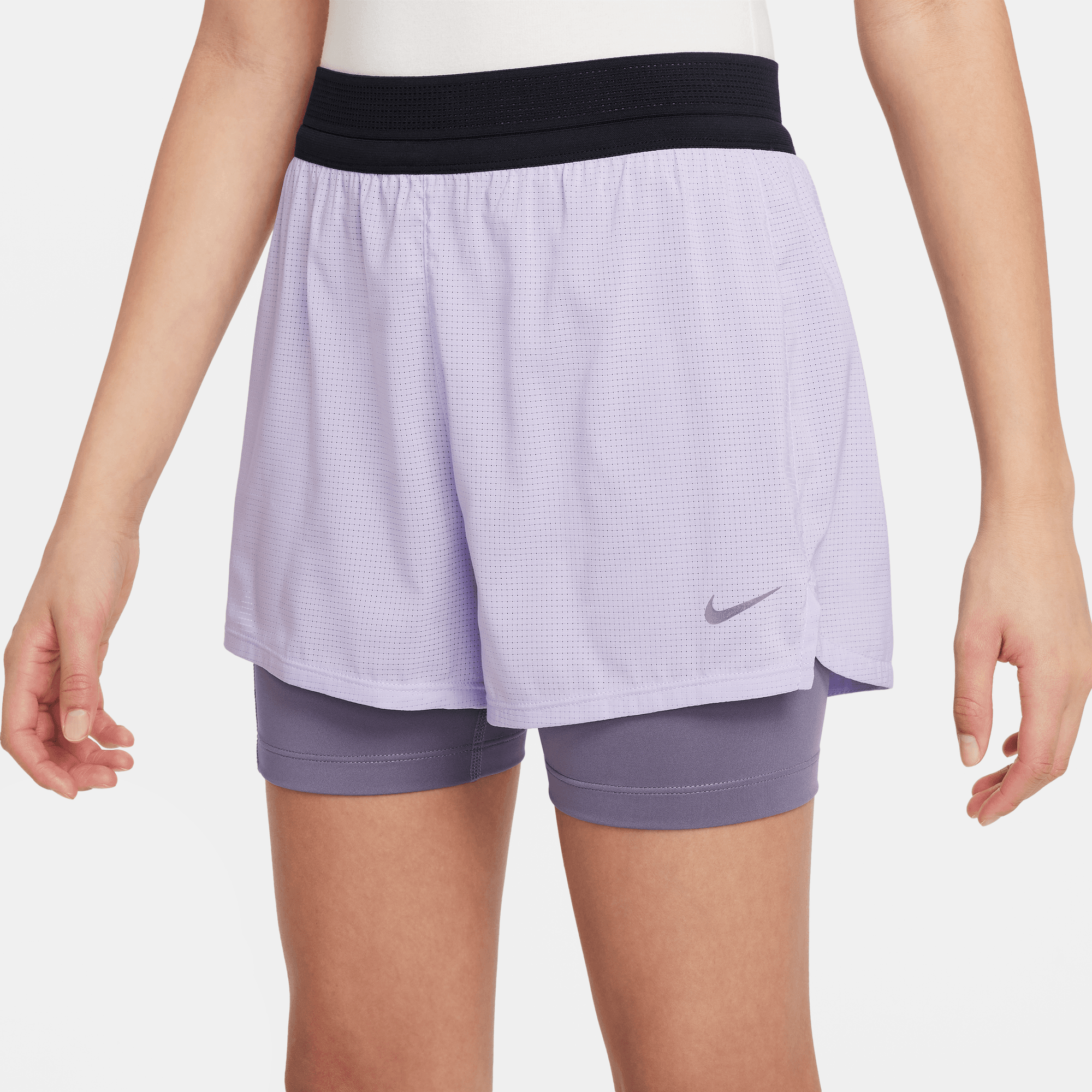 NIKE BIG KIDS' (GIRLS') DRI-FIT ADV SHORTS