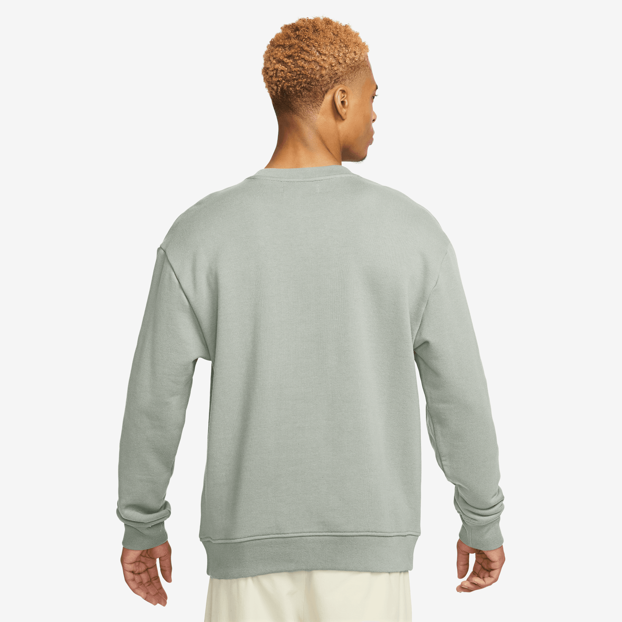Jordan Essentials Men's Loopback Fleece Crew-Neck Sweatshirt