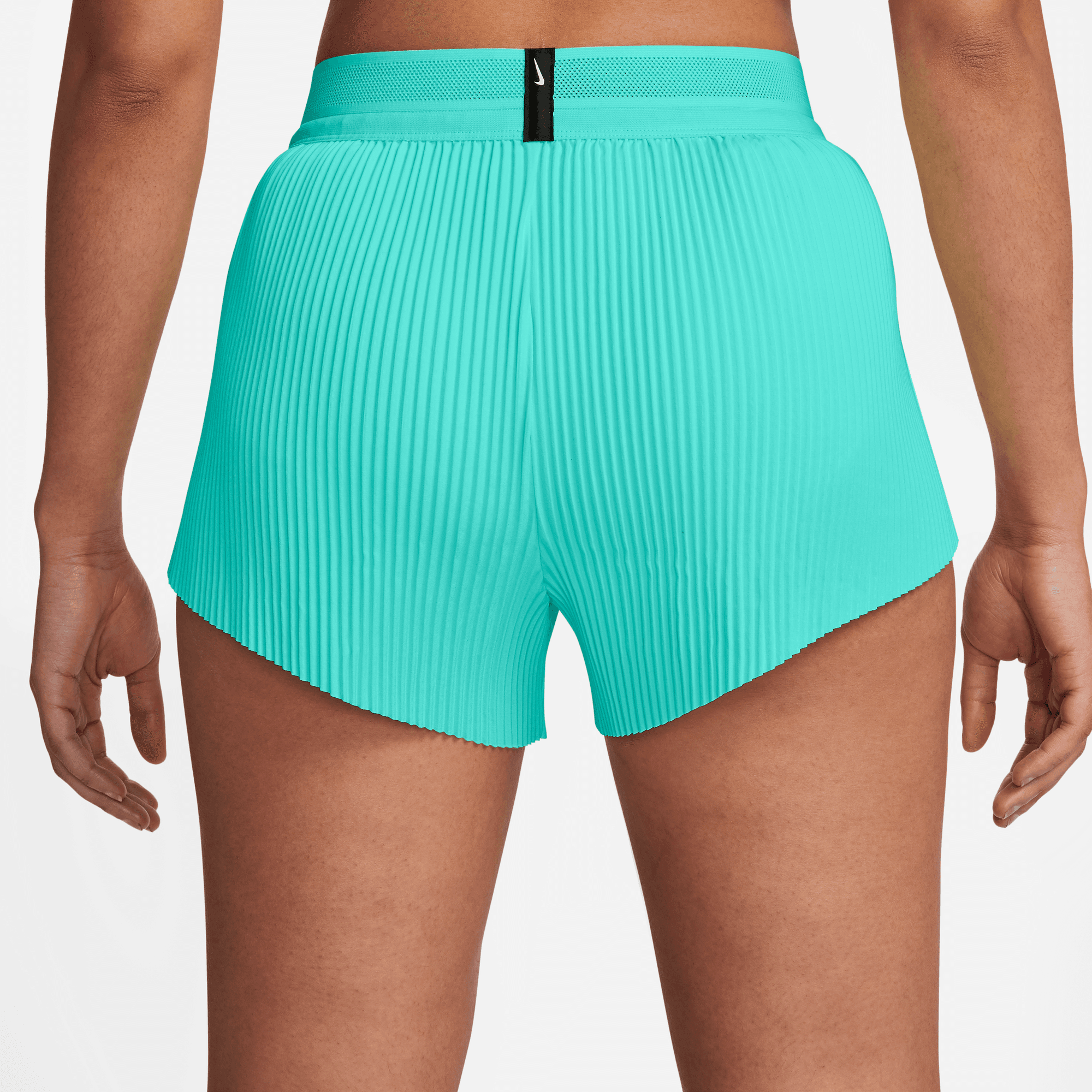 NIKE AEROSWIFT WOMEN'S DRI-FIT ADV MID-RISE BRIEF-LINED 3" RUNNING SHORTS