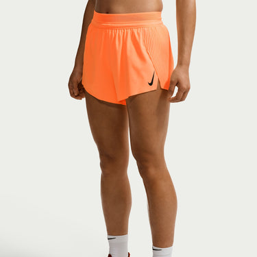 NIKE AEROSWIFT WOMEN'S DRI-FIT ADV MID-RISE BRIEF-LINED 3" RUNNING SHORTS