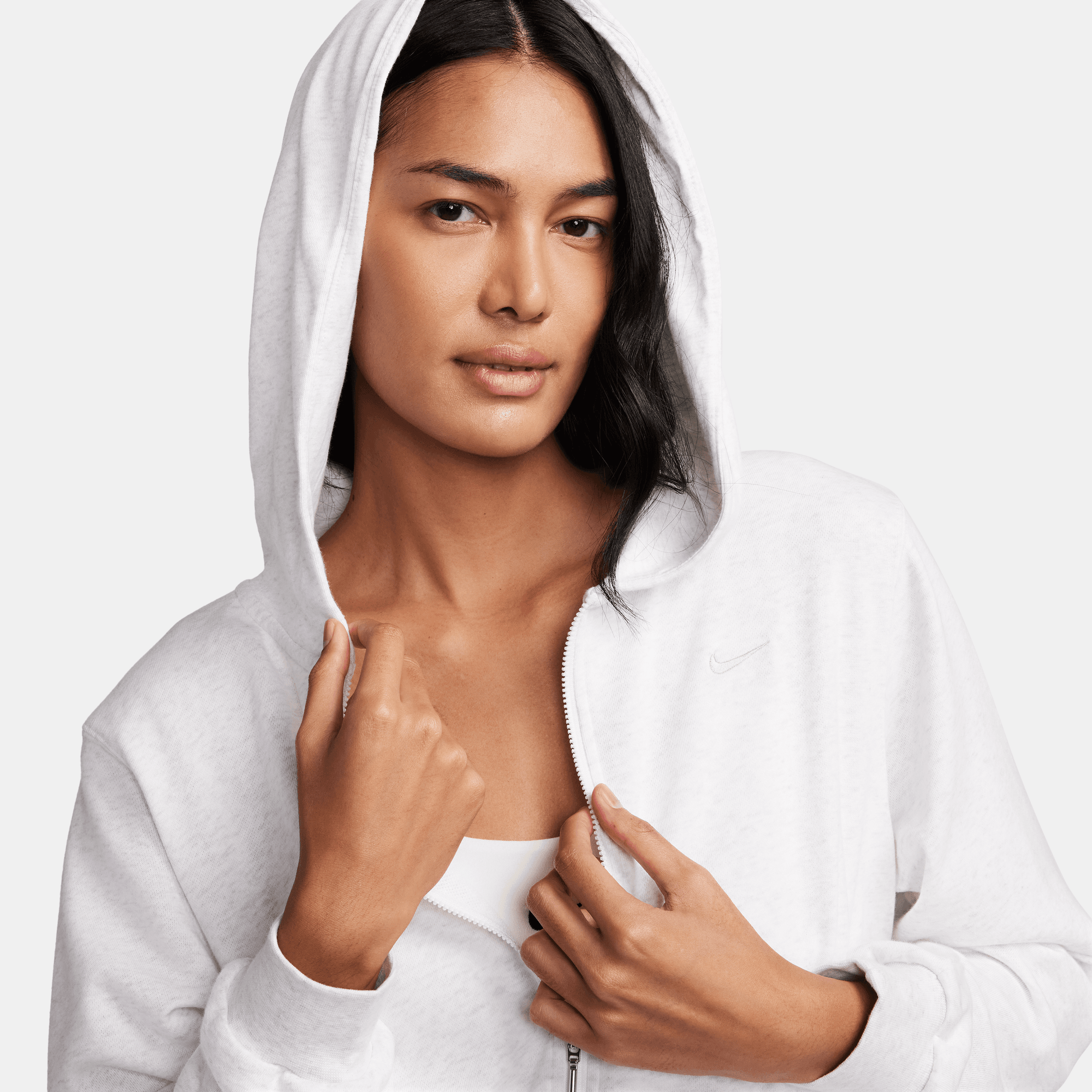 NIKE SPORTSWEAR CHILL TERRY WOMEN'S LOOSE FULL-ZIP FRENCH TERRY HOODIE