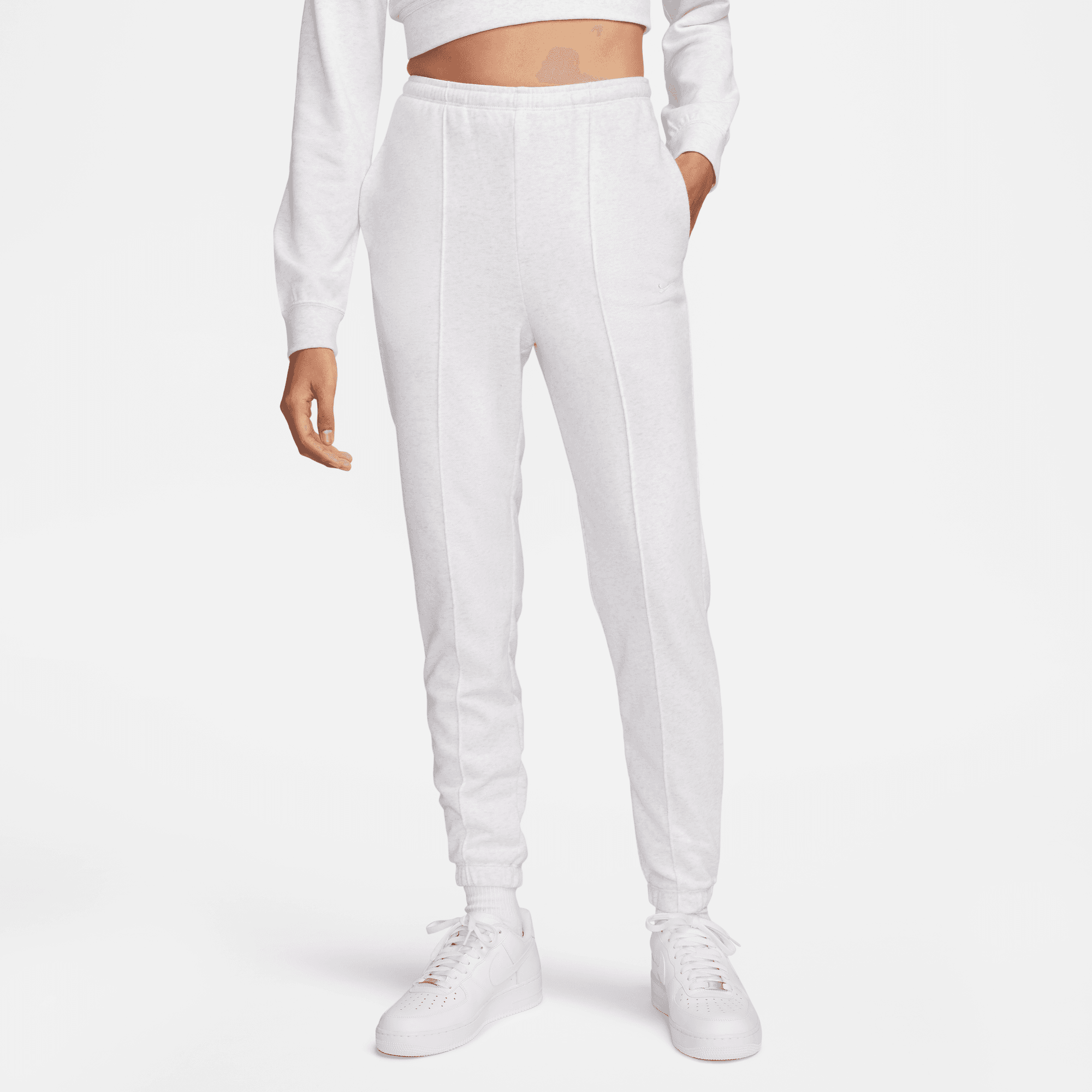 NIKE SPORTSWEAR CHILL TERRY WOMEN'S SLIM HIGH-WAISTED FRENCH TERRY SWEATPANTS