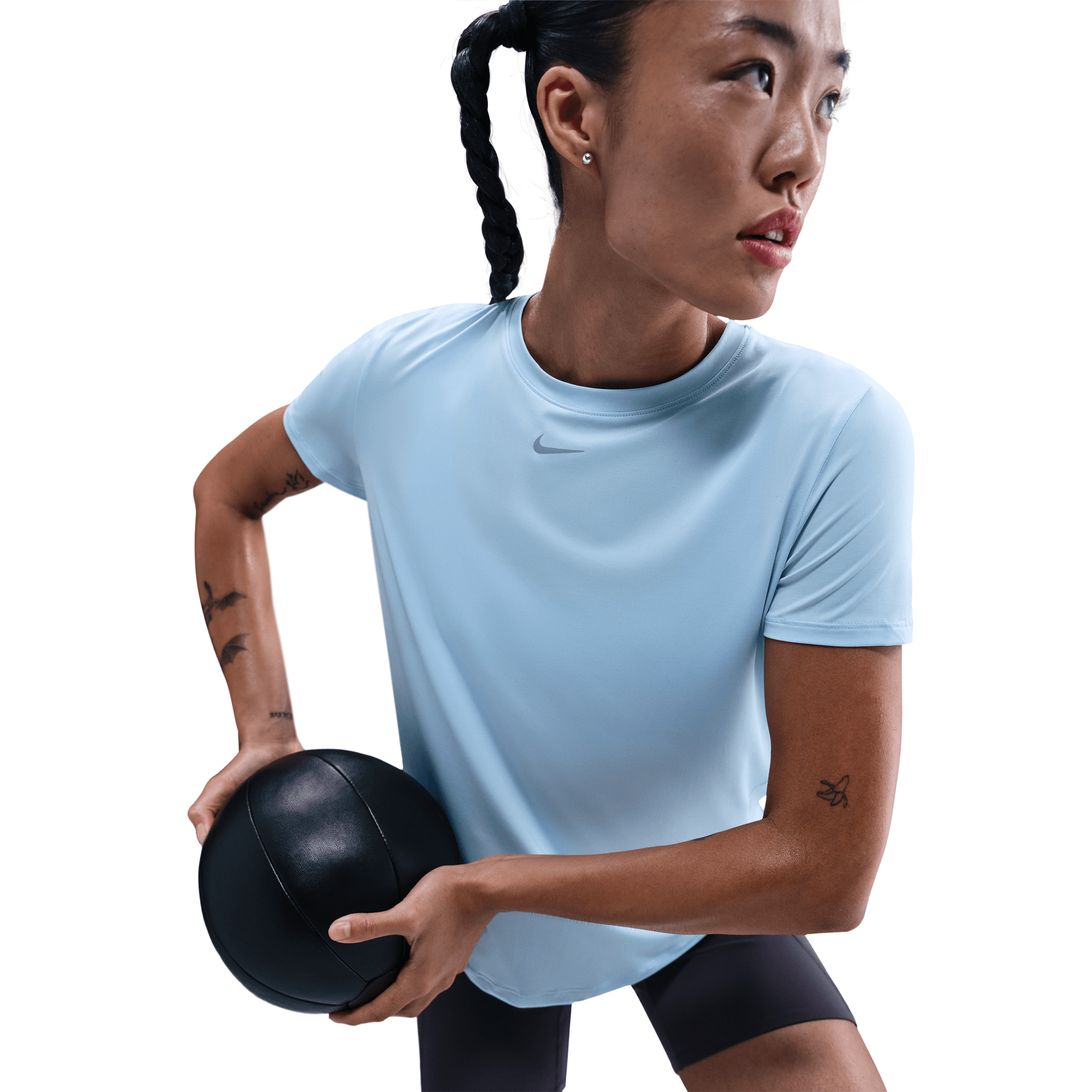 NIKE ONE CLASSIC WOMEN'S DRI-FIT SHORT-SLEEVE TOP