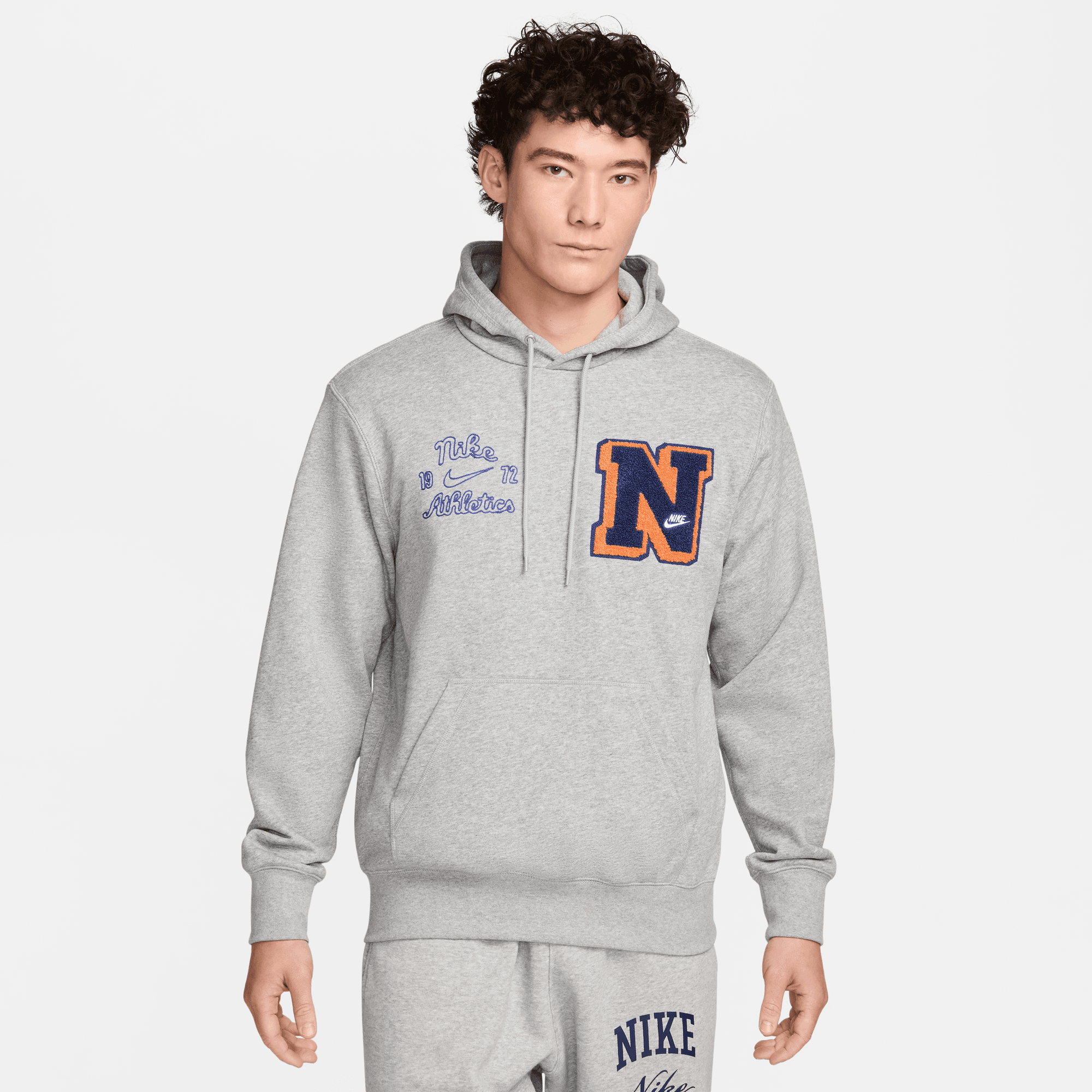 NIKE CLUB FLEECE MEN'S FRENCH TERRY PULLOVER HOODIE