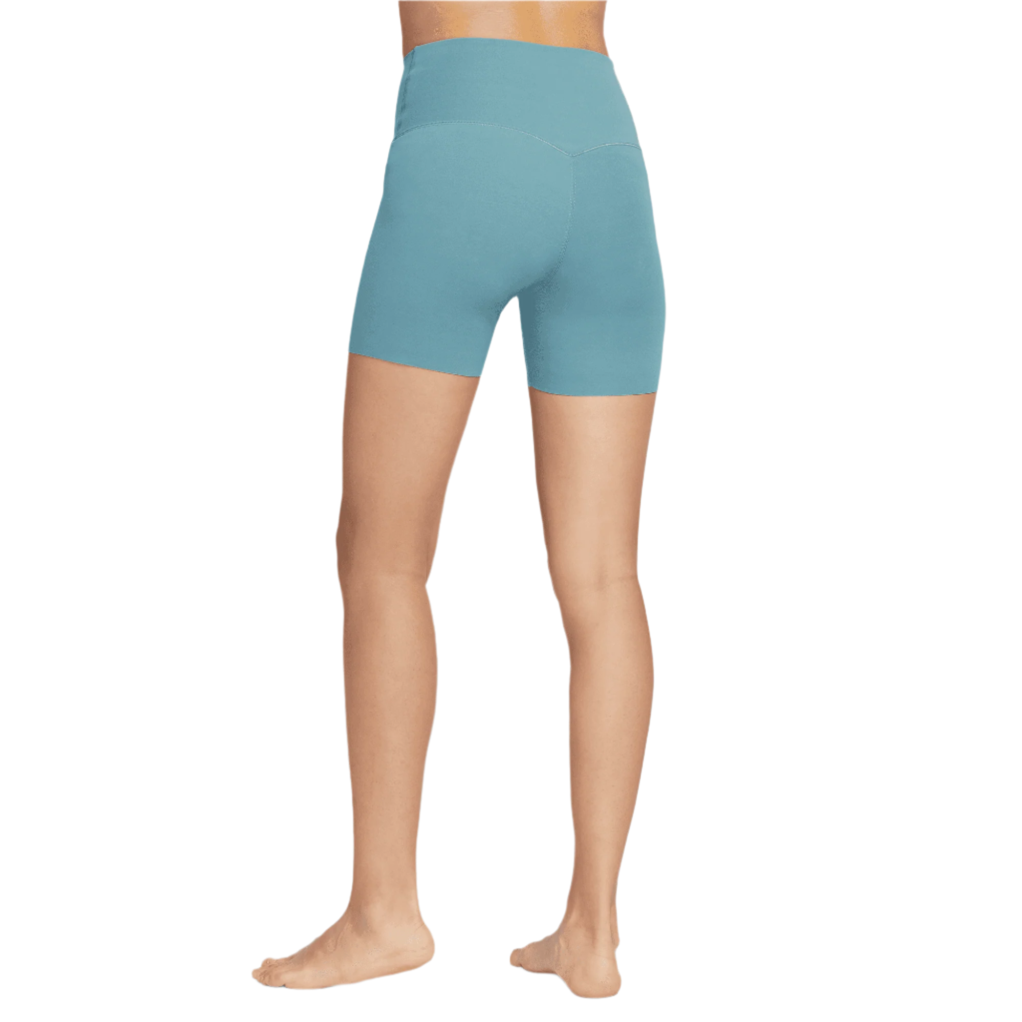 NIKE ZENVY WOMEN'S GENTLE-SUPPORT HIGH-WAISTED 5" BIKER SHORTS